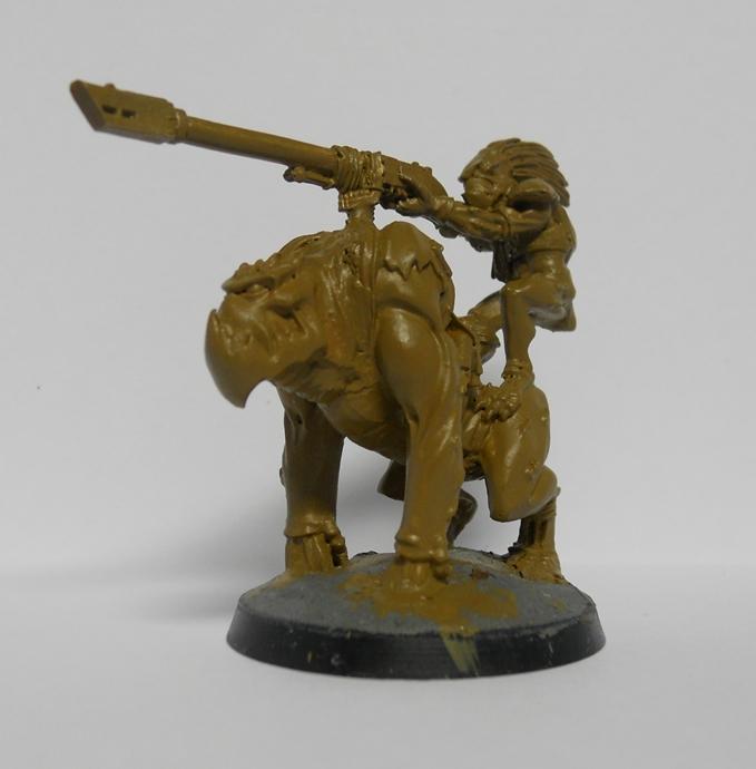 Vallejo Colored Primer brushed on