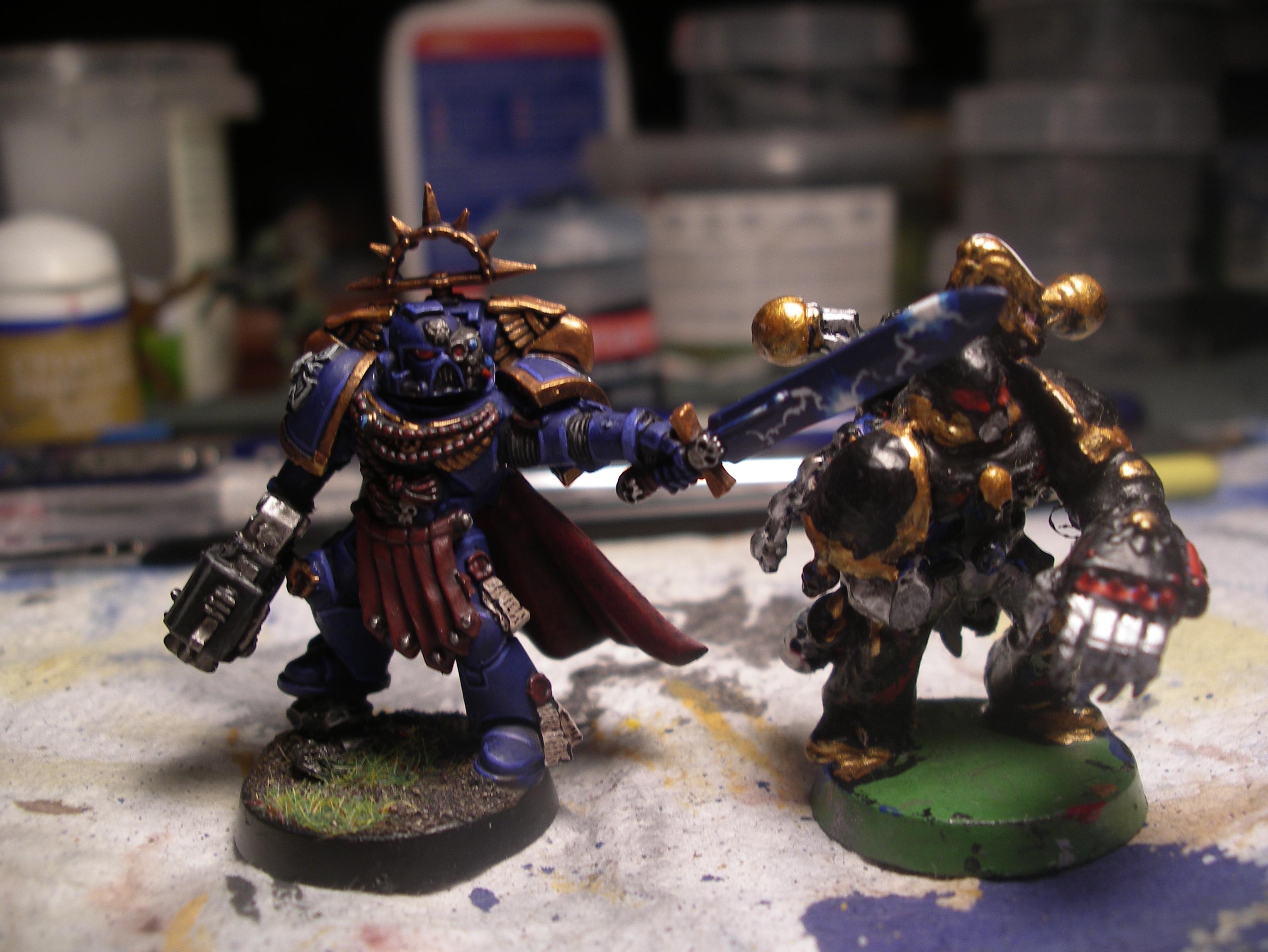 Captain, Power Sword, Space Marines, Warhammer 40,000