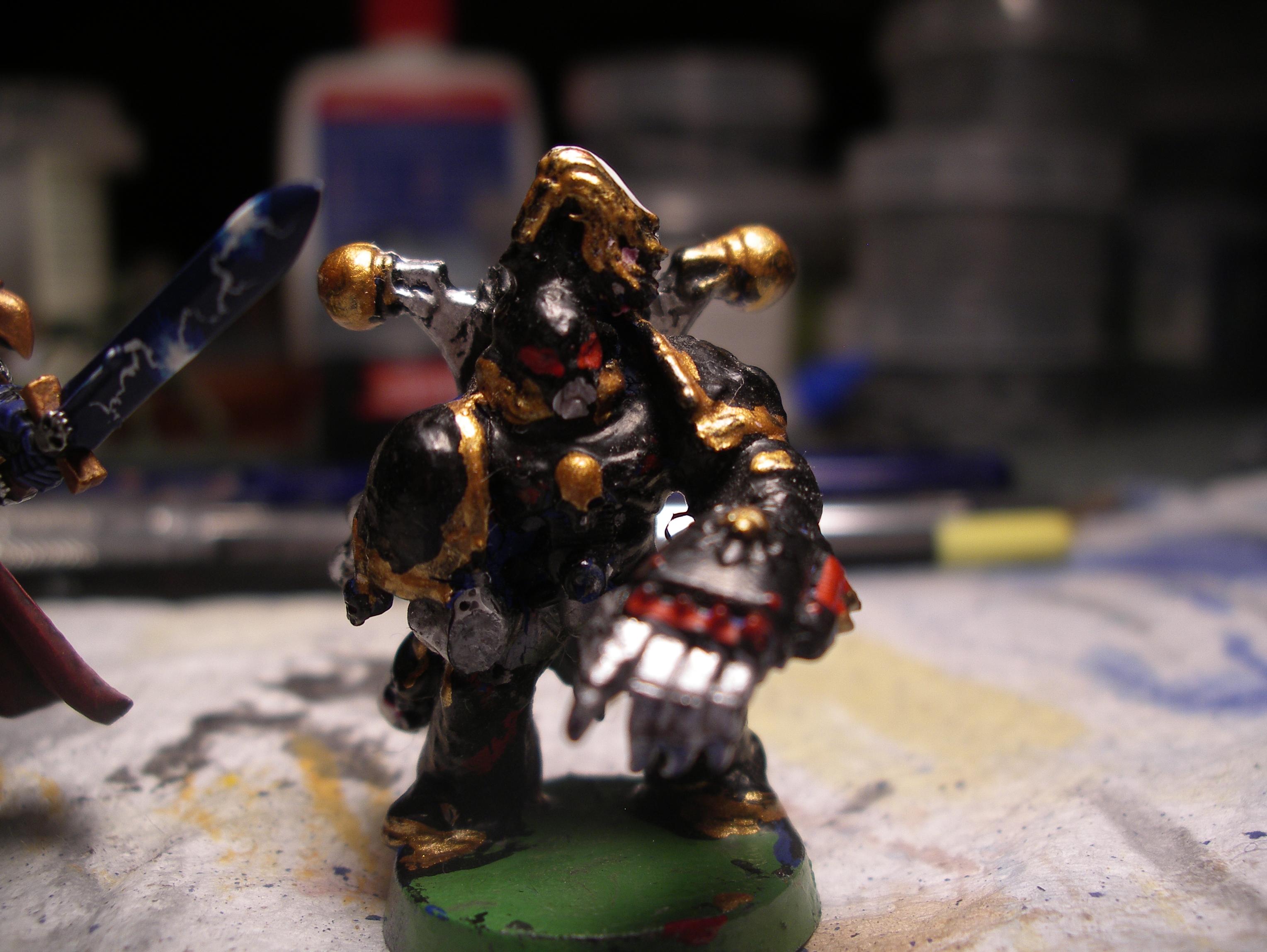 I also found my old chaos marine from years and years ago, one of if not the oldest mini in my collection