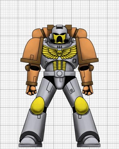 Paint Scheme, Space Marines, The Hive Conclave