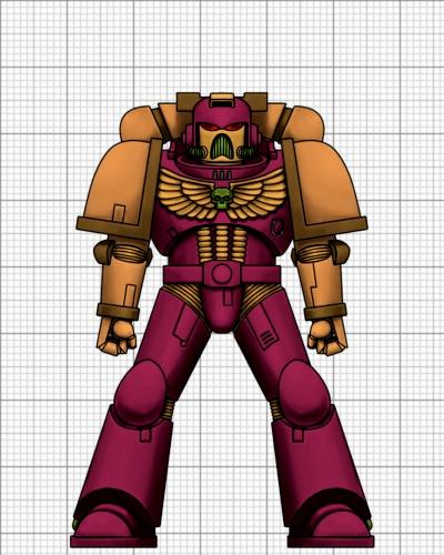 Paint Scheme, Space Marines, The Hive Conclave