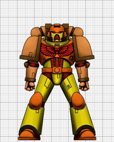Paint Scheme, Space Marines, The Hive Conclave