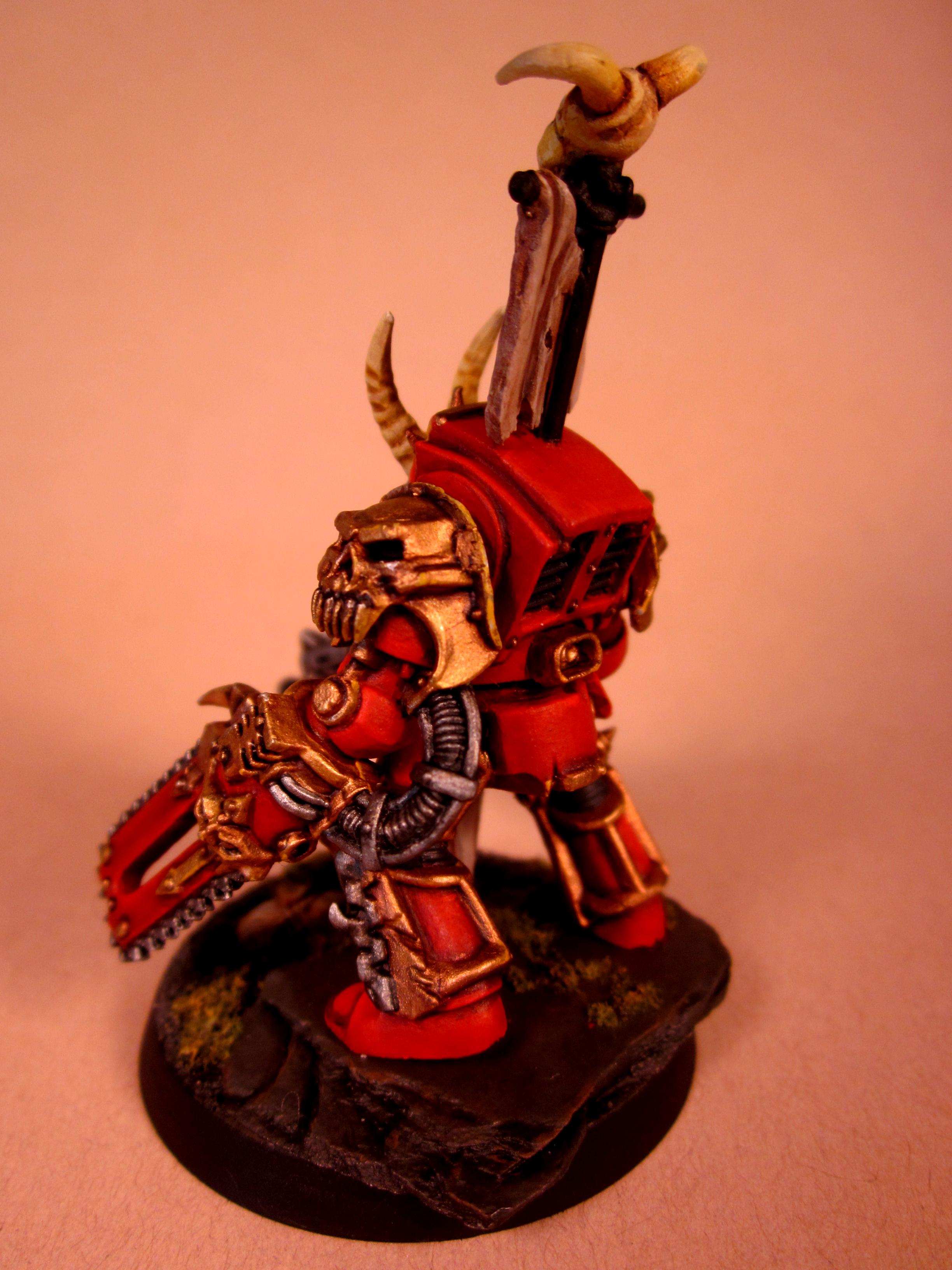 Beastmen, Chaos, Conversion, Khorne, Terminator Armor