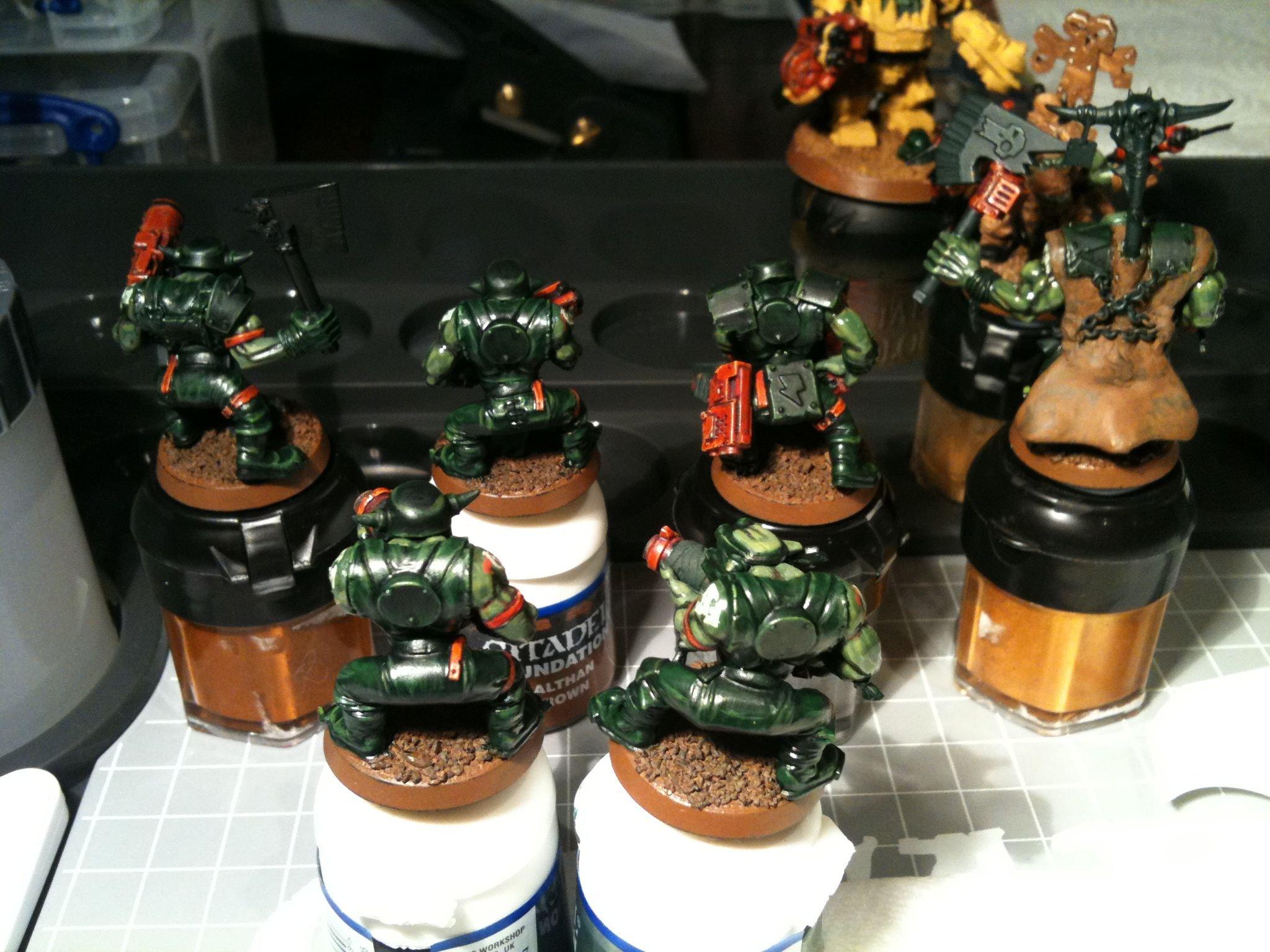 Da Dark Angelz, Orks, Shoota, Work In Progress