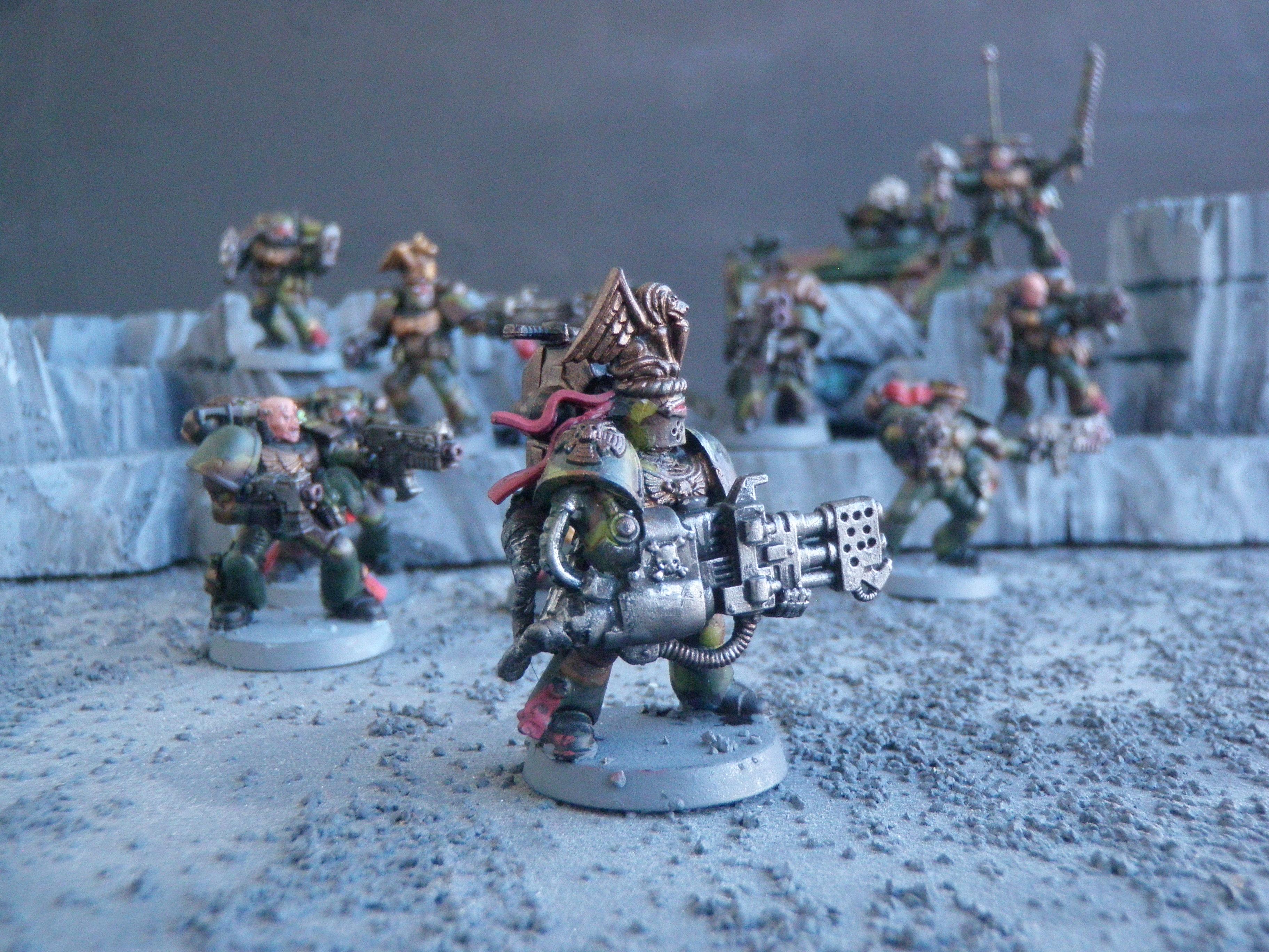 Camouflage, Heavy Flamer, Space Marines