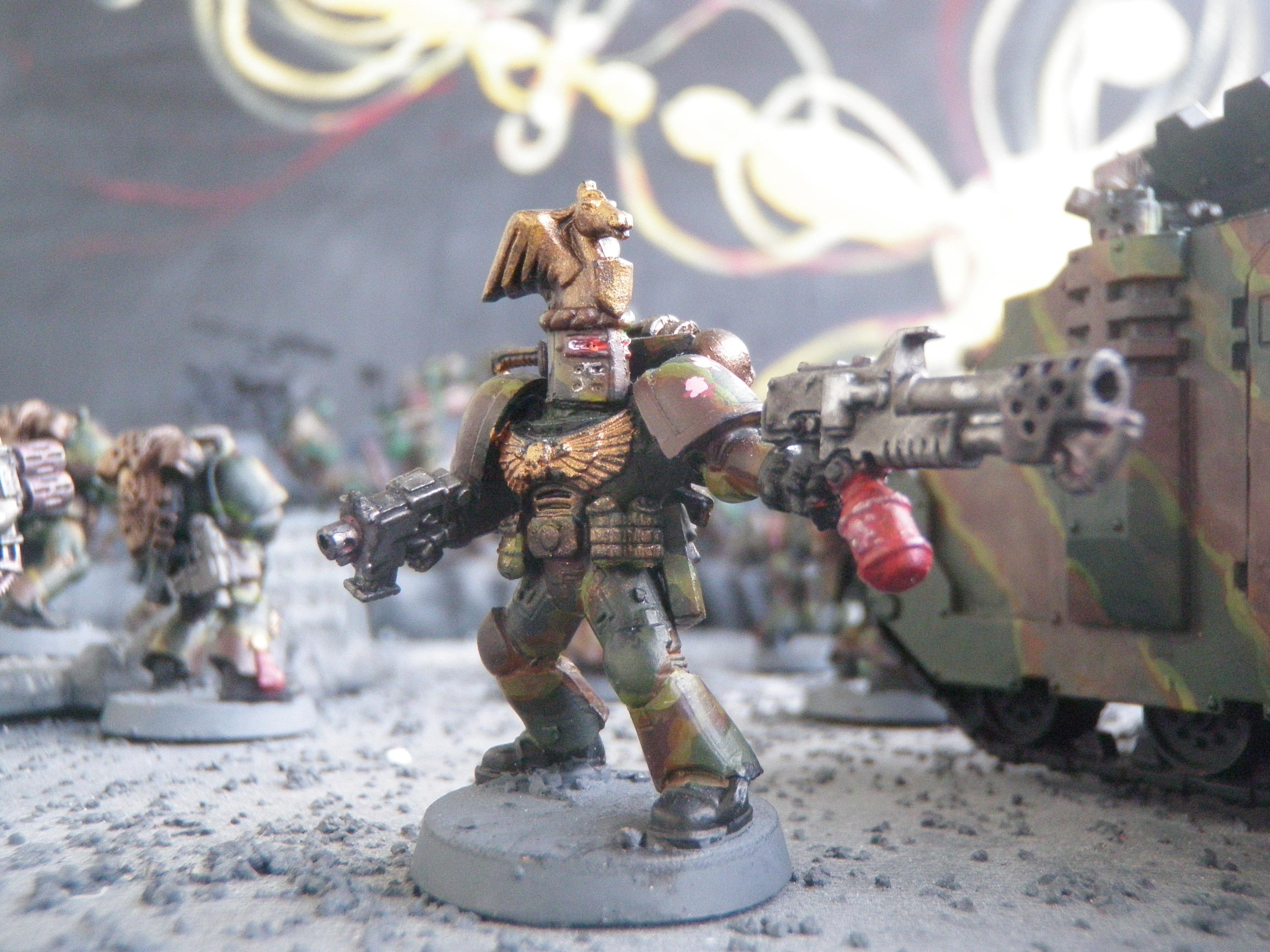 Camouflage, Flamer, Space Marines