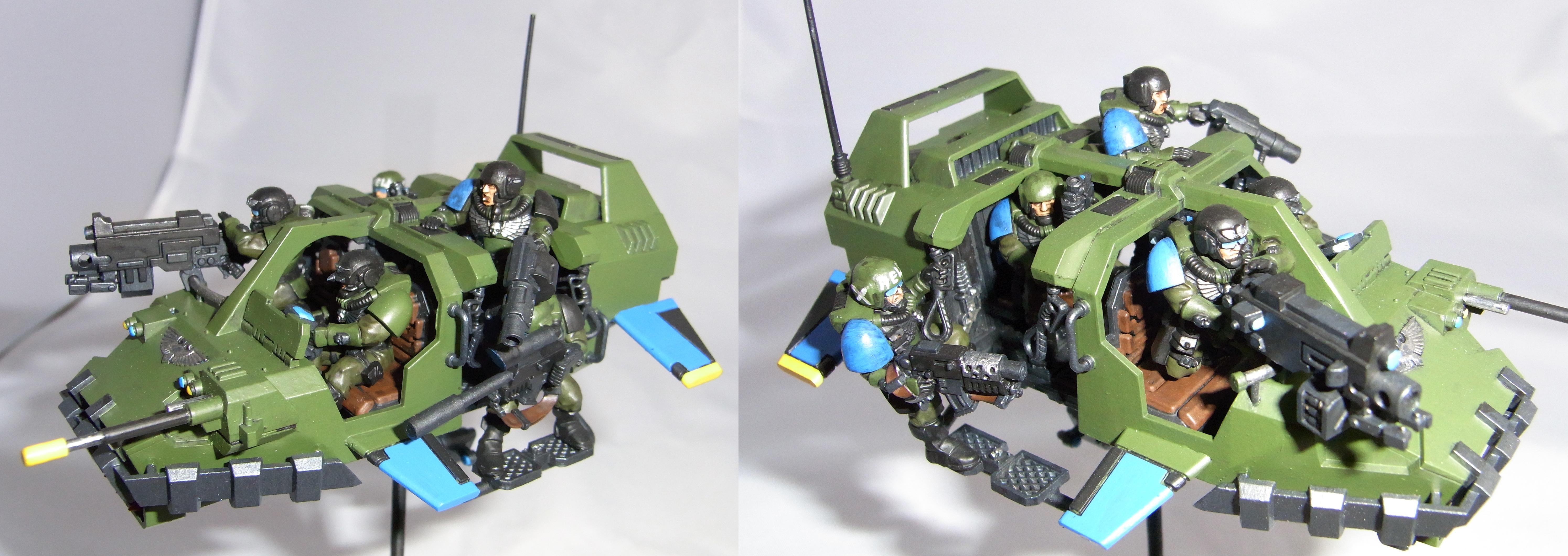 Grenade, Imperial Guard, Korbenn, Land Speeder, Land Speeder Storm, Launcher, Soldiers, Storm, Transport