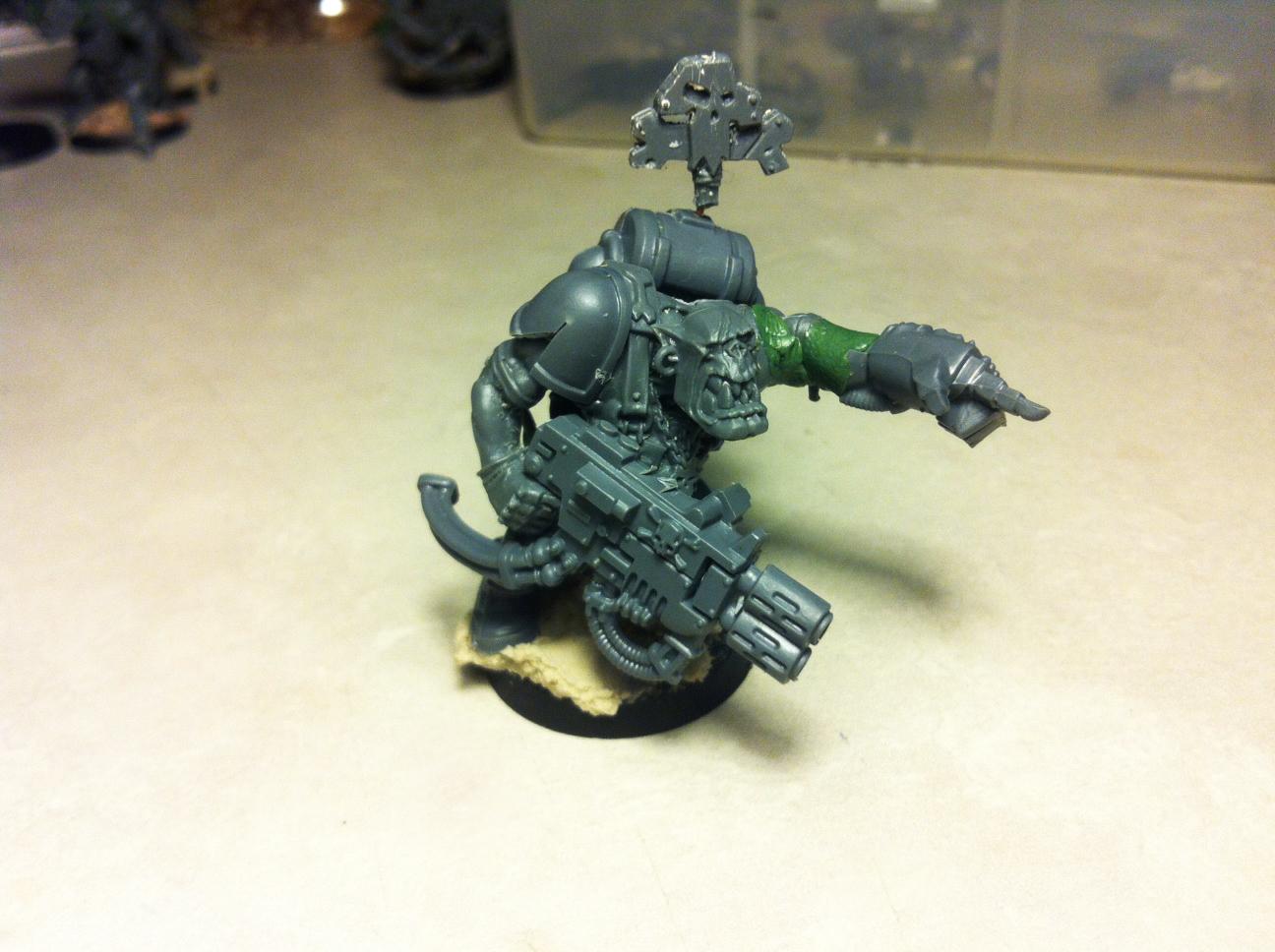 Multi melta with marine power fist