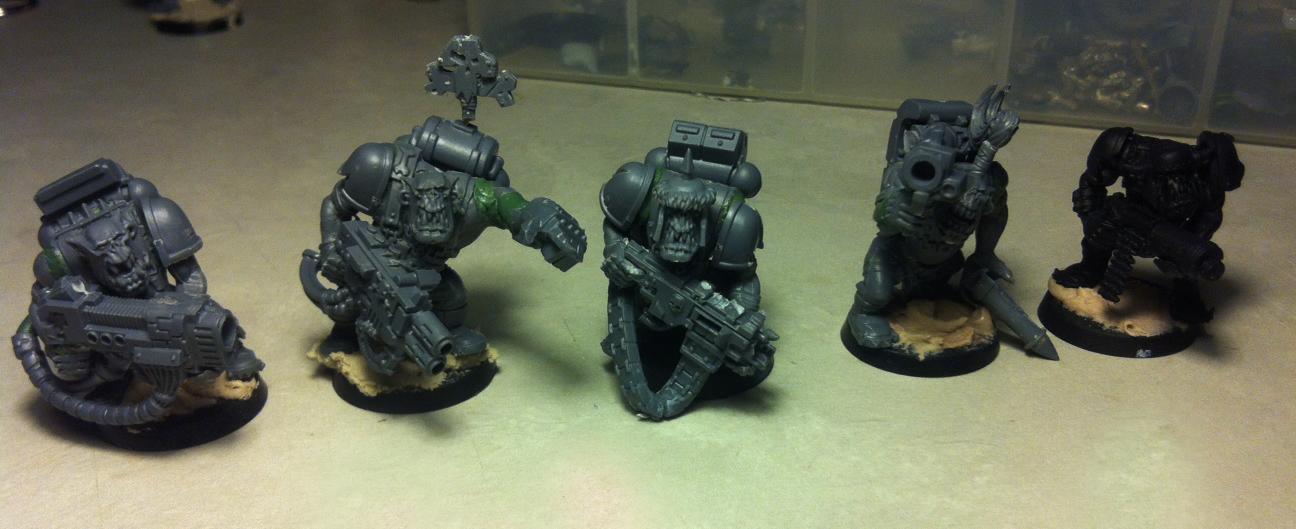 group shot next to boy for comparison