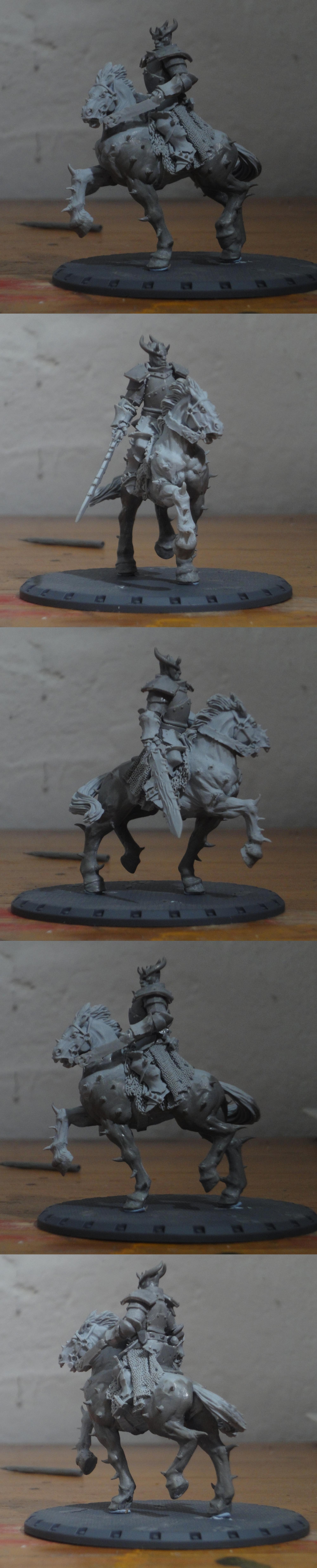 Archaon, Chaos, Conversion, Steed Of The Apocalypse, Work In Progress