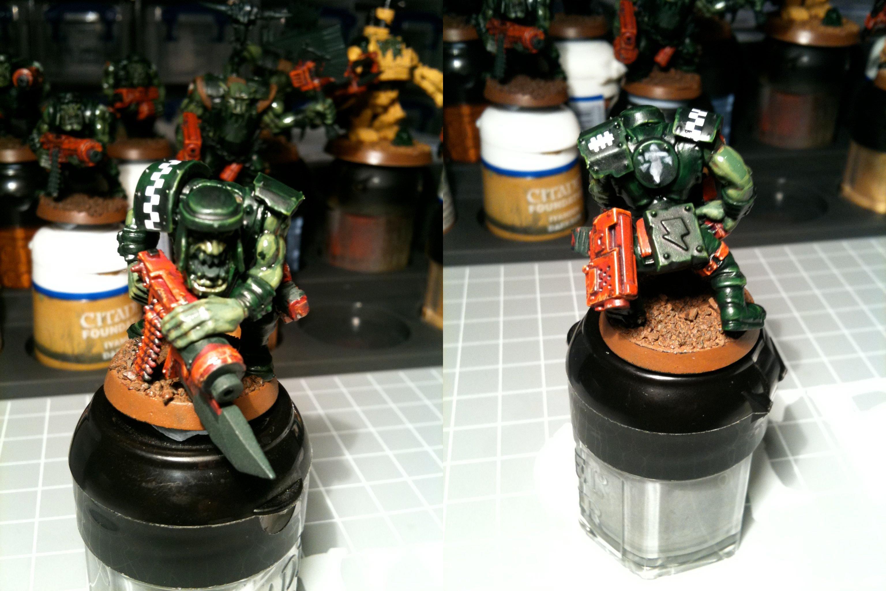 Da Dark Angelz, Orks, Shoota, Work In Progress