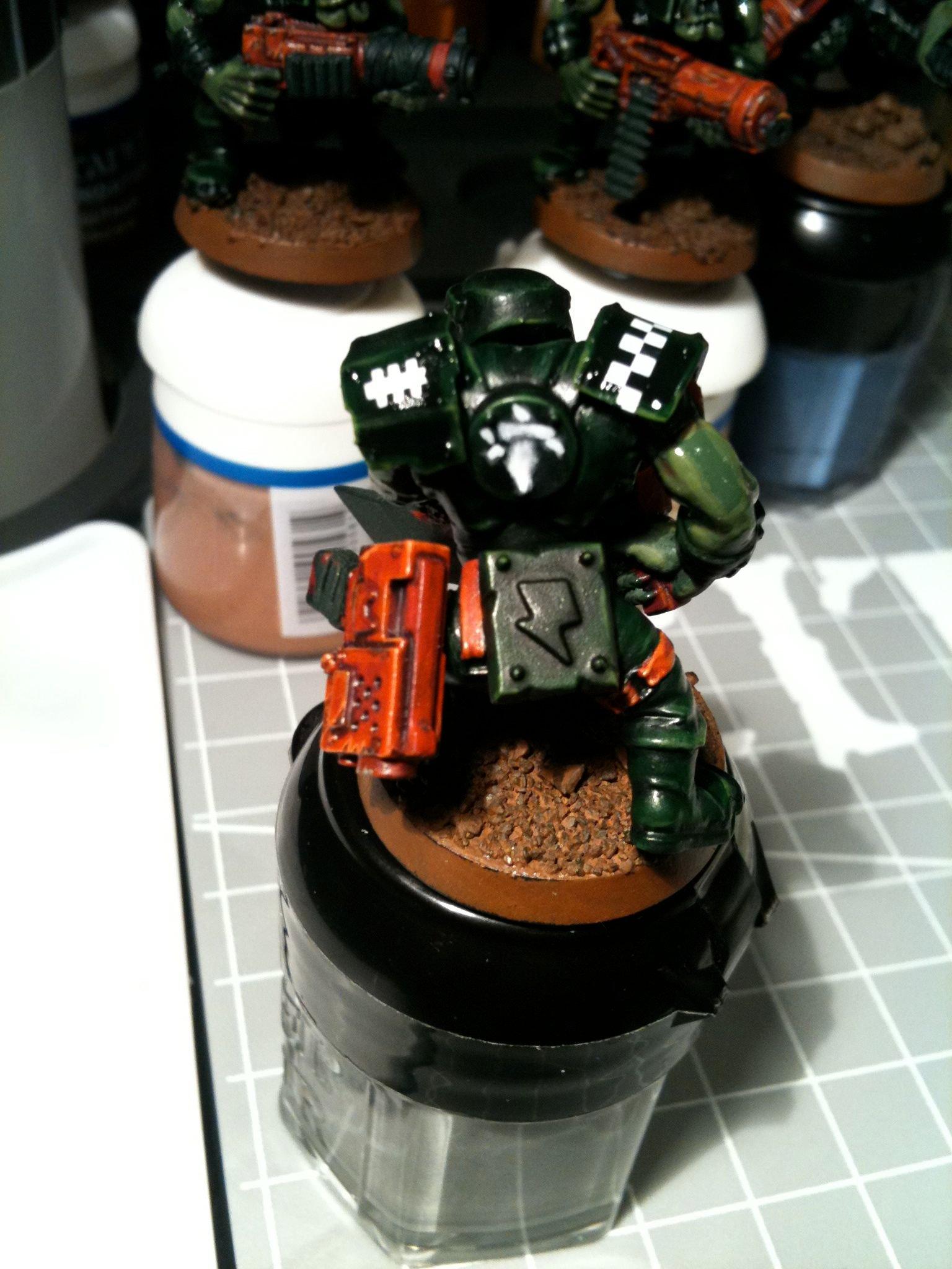 Da Dark Angelz, Orks, Shoota, Work In Progress