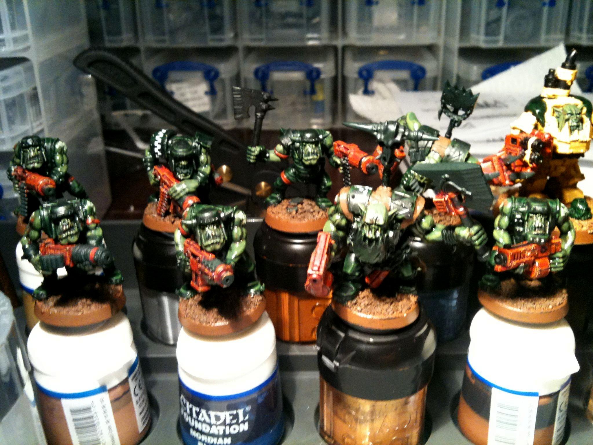 Da Dark Angelz, Orks, Shoota, Work In Progress