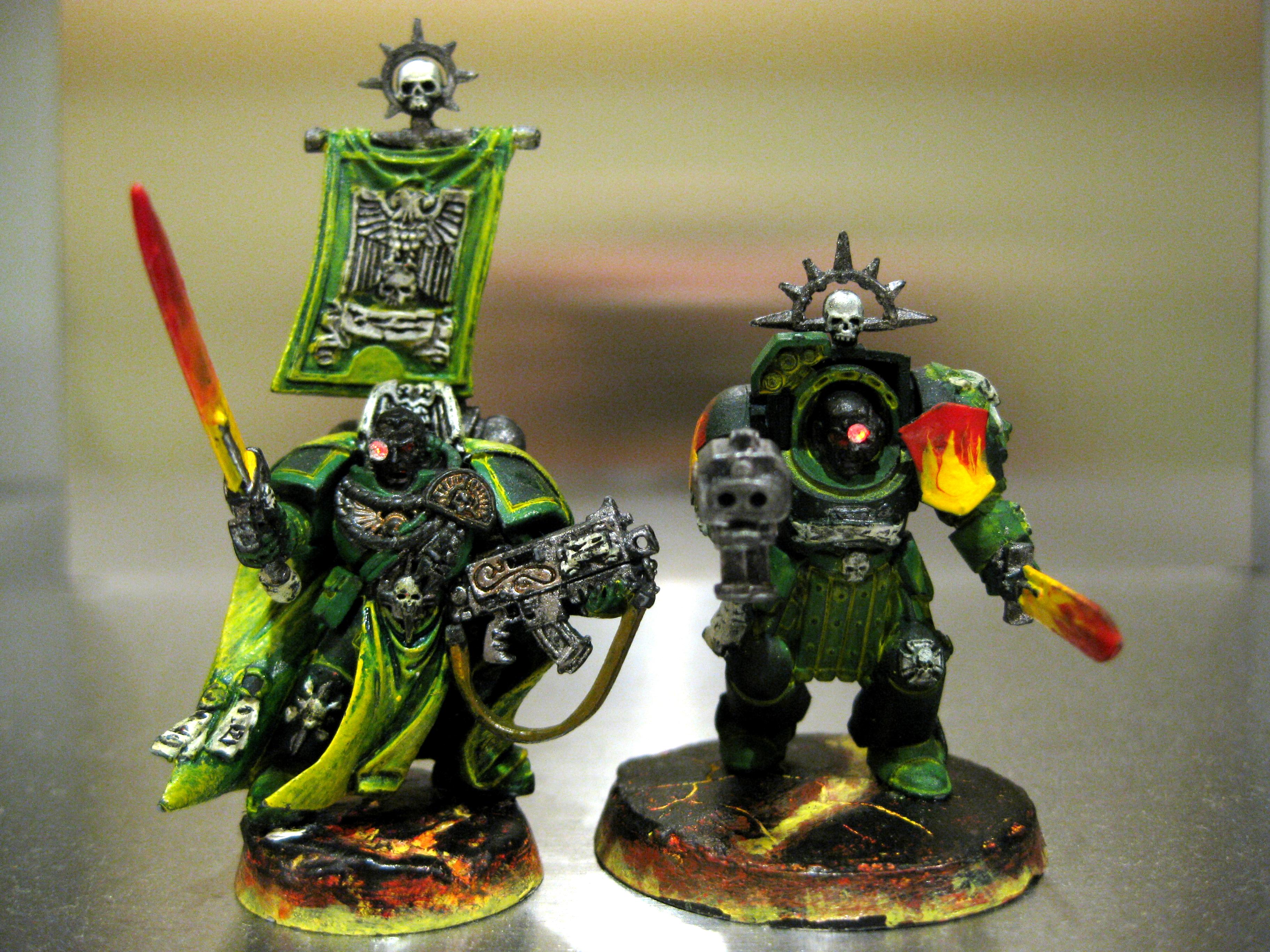 LED, Light, Salamander, Space, Space Marines, Warhammer 40,000