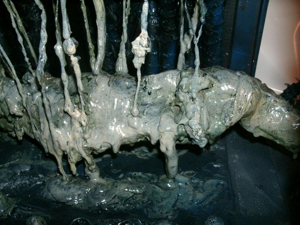 Alien Queen, Alienids, Conversion, Diorama, Tervigon, Trygon, Tyranids