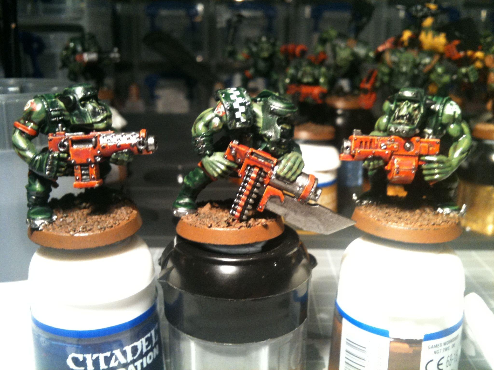 Da Dark Angelz, Orks, Shoota, Work In Progress