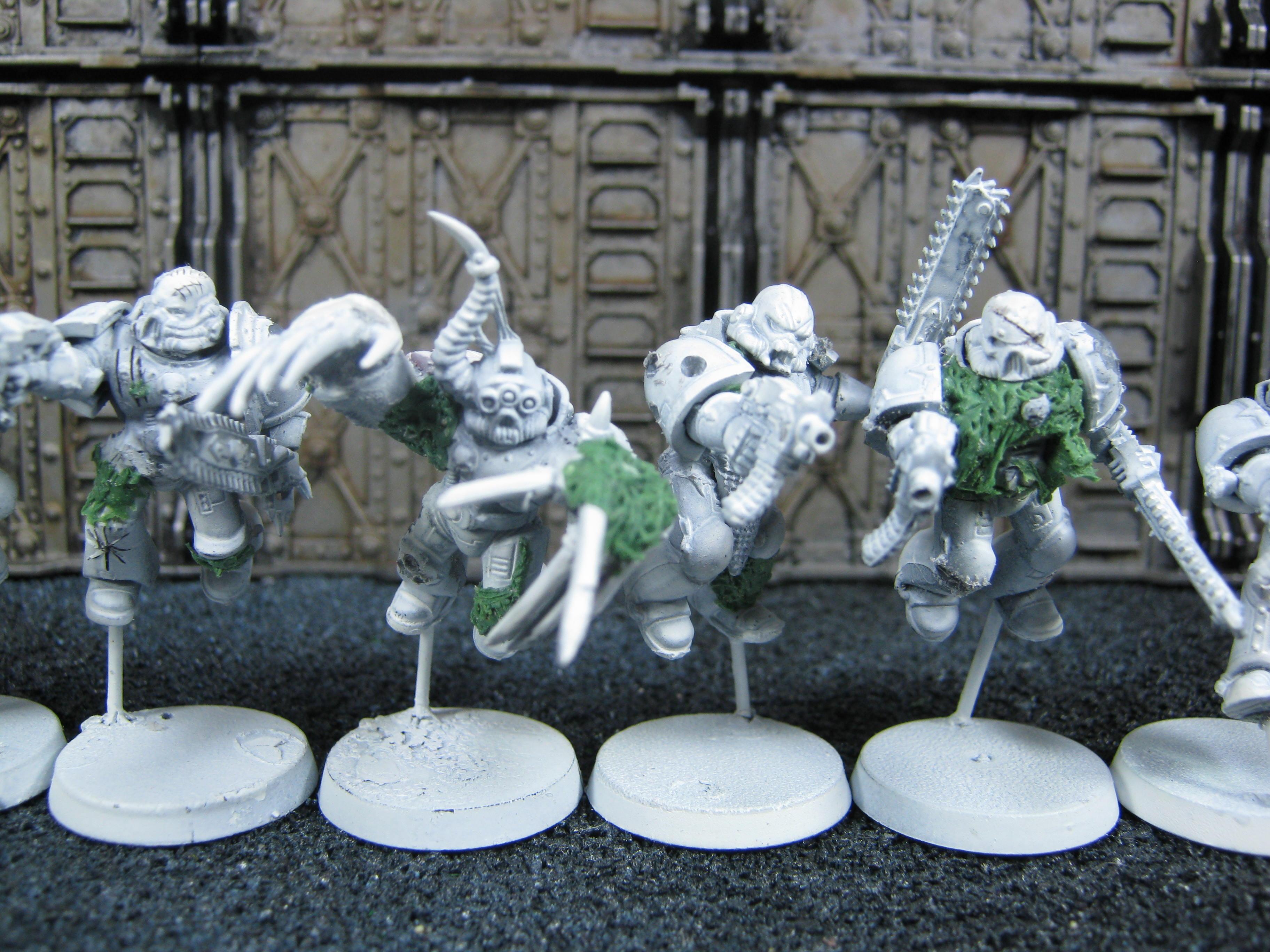 Chaos Space Marines, Conversion, Death Guard, Nurgle, Plague Marines, Raptors, Warhammer 40,000