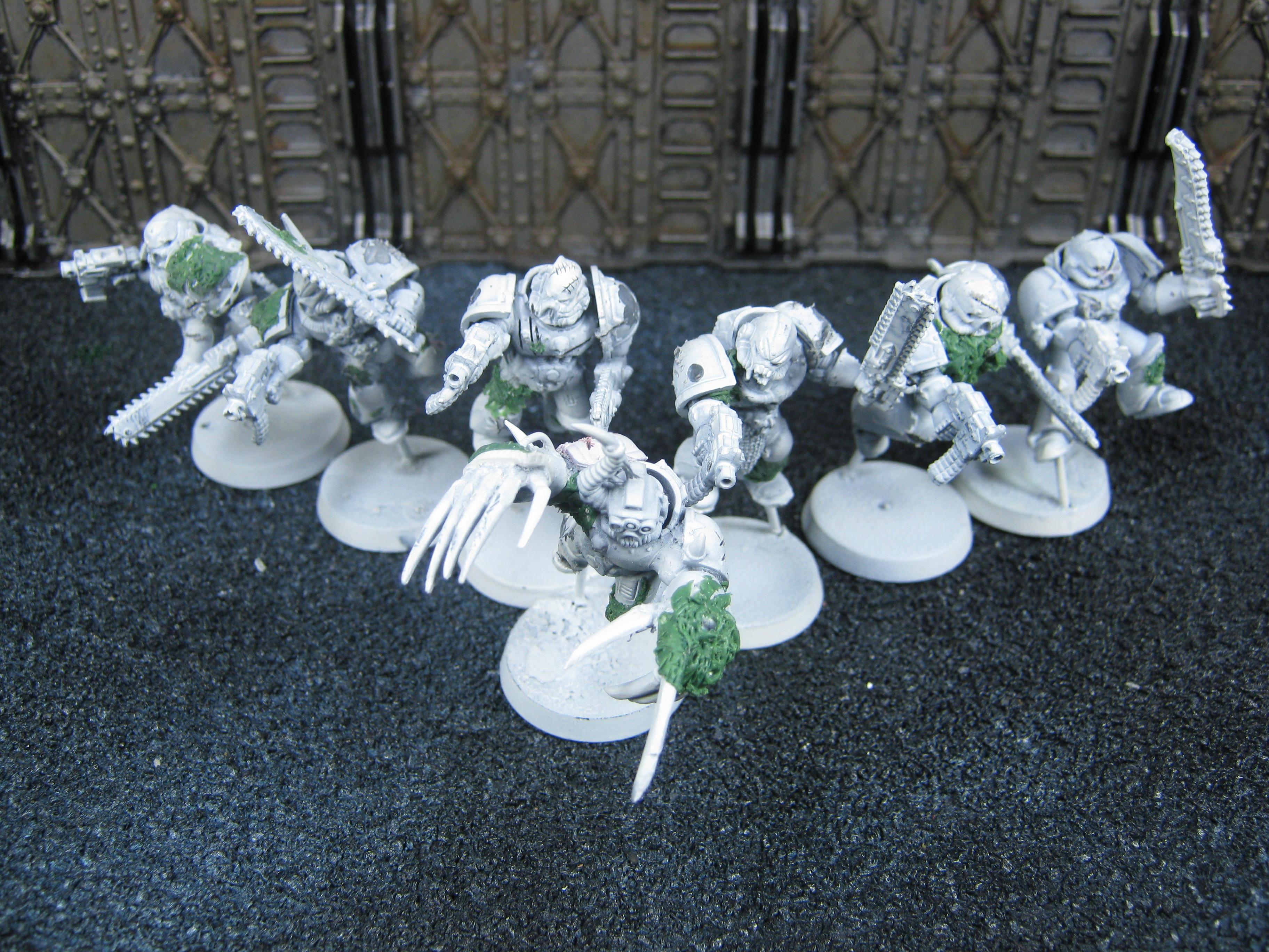 Chaos Space Marines, Conversion, Death Guard, Nurgle, Plague Marines, Raptors, Warhammer 40,000