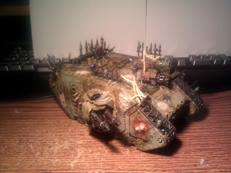 Chaos, Chaos Space Marines, Land Raider, Nurgle