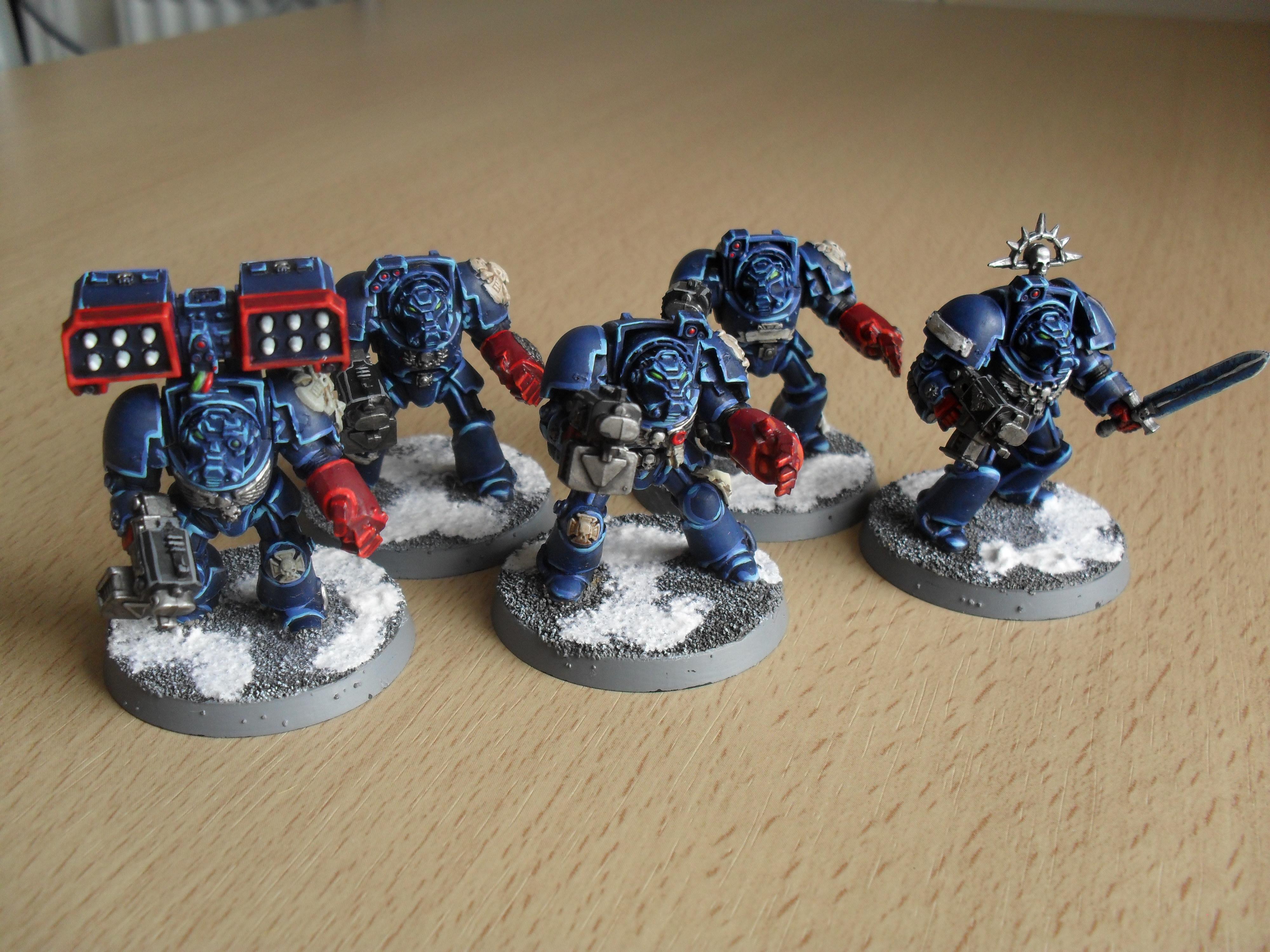 Crimson Fists, Crimson Fists; Terminators, Space Marines, Terminator Armor
