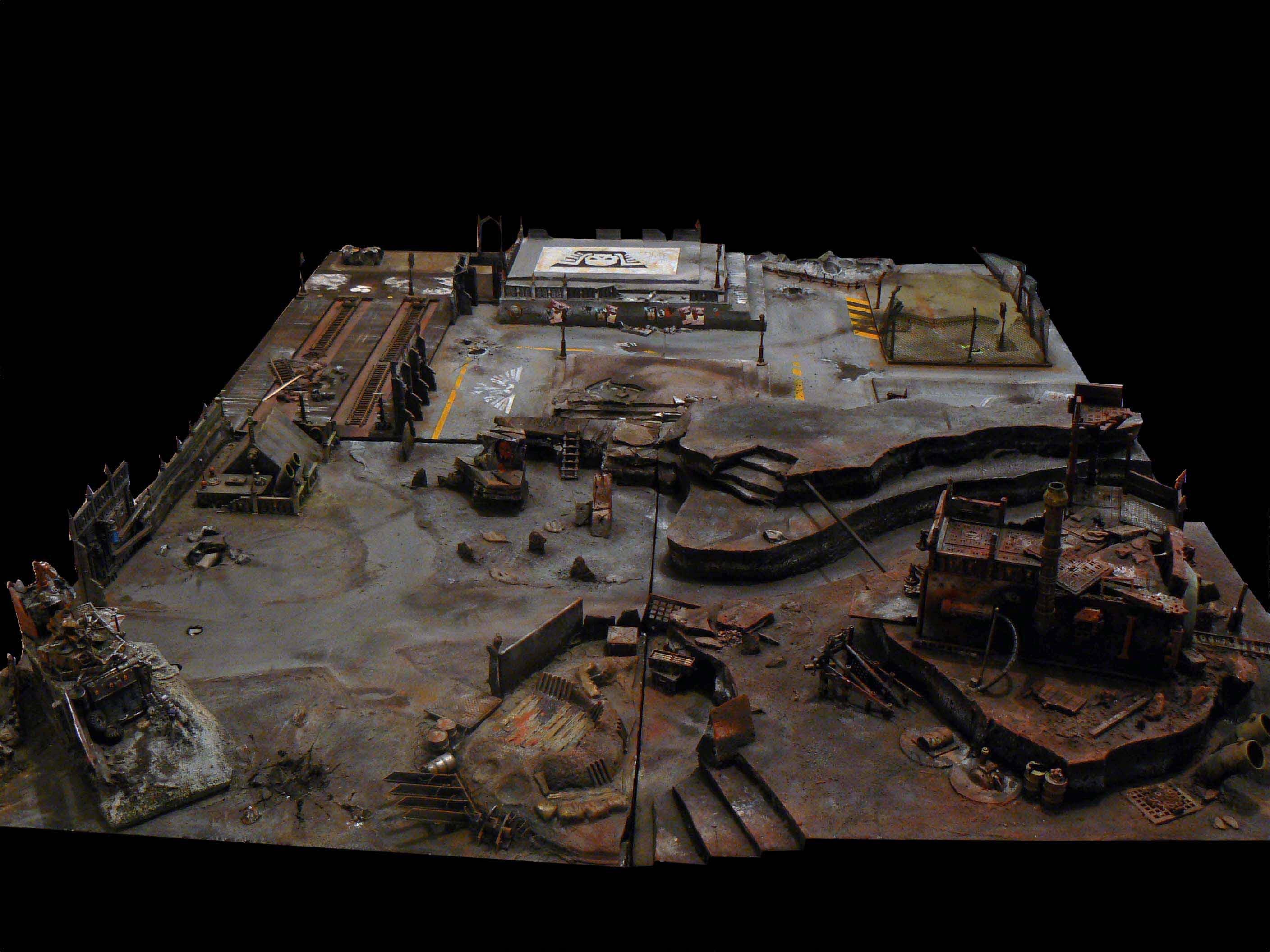 Board, Orks, Scenery Ork, Terrain, Territory Orks, Warhammer 40,000