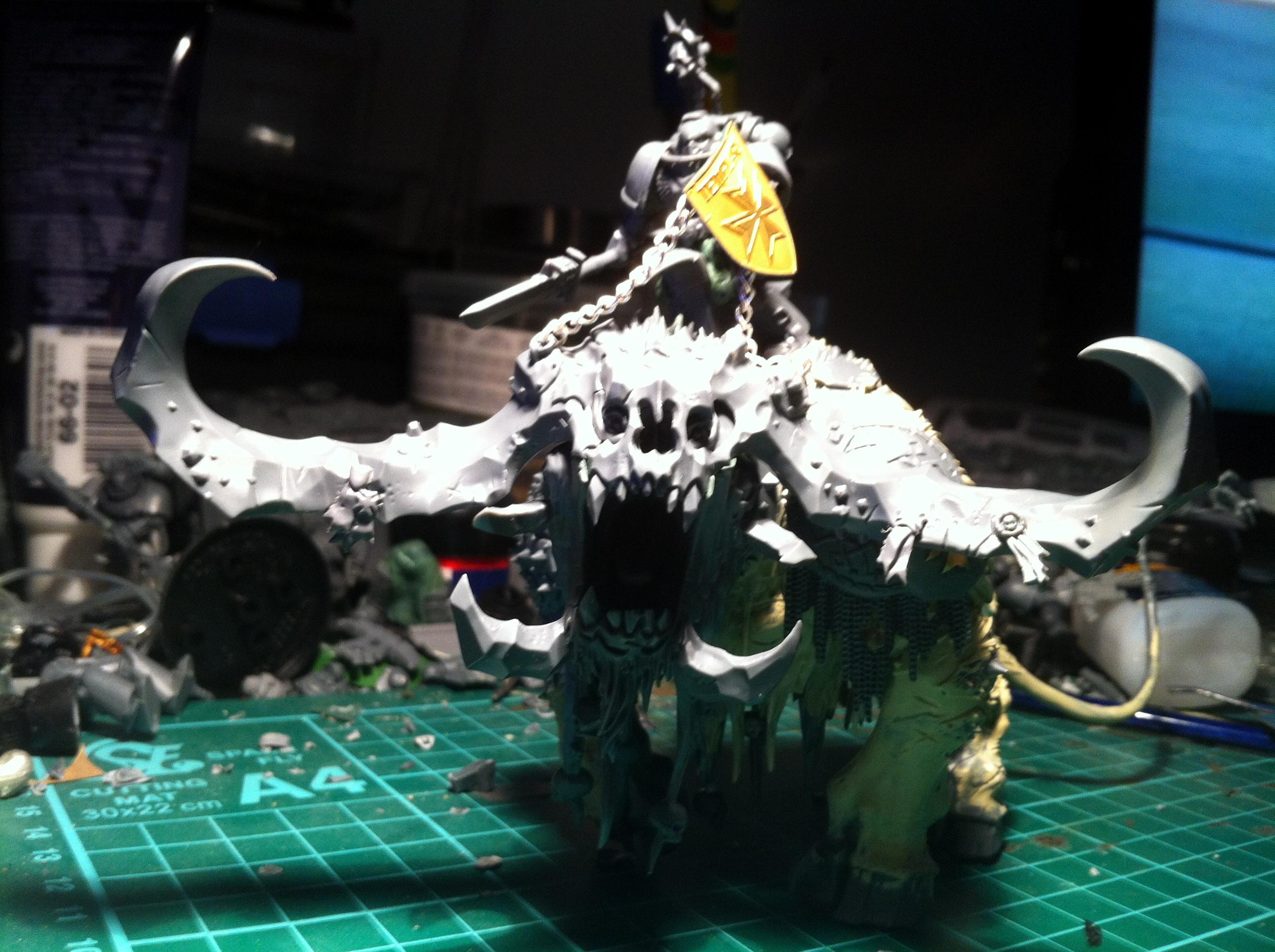 Black Templars, Orky Claws, Space Marines, Stonehorn, Work In Progress