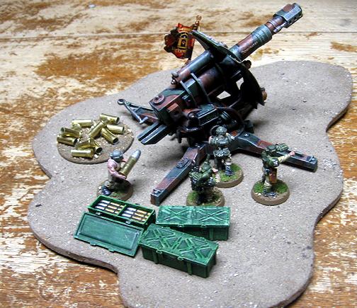 Artillery, Cadians, Cannon, Imperial Guard, Toy