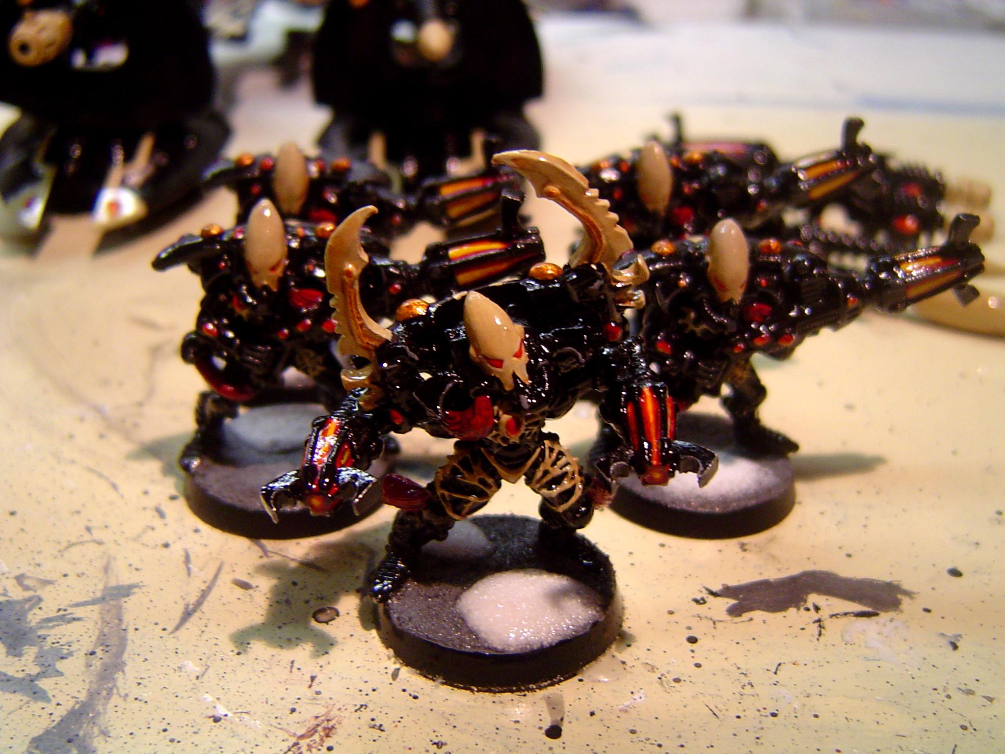Games Workshop, Gloss Varnish, Warhammer 40,000, Warp Spiders, Widow Black