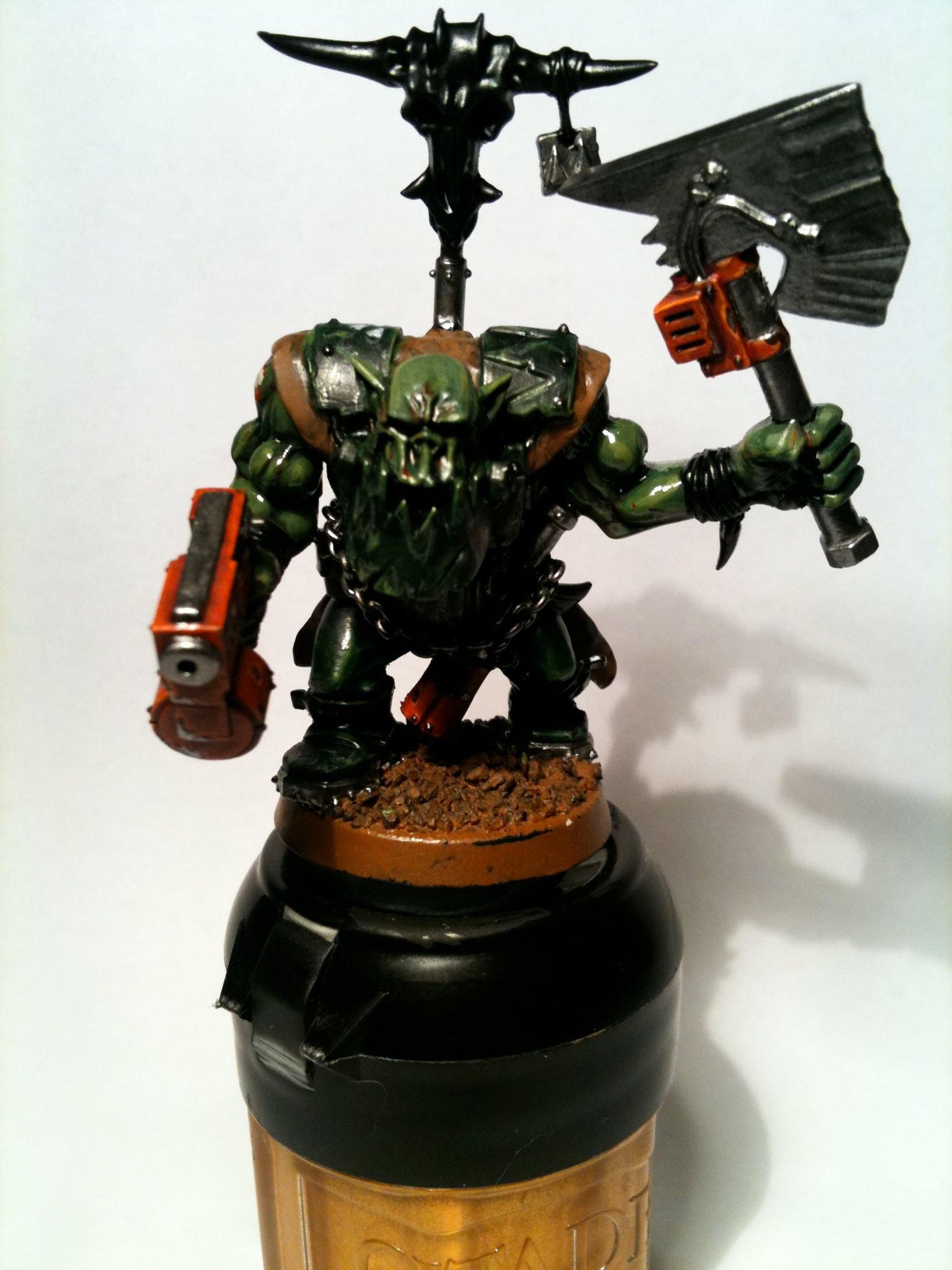 Da Dark Angelz, Nob, Orks, Shoota, Work In Progress