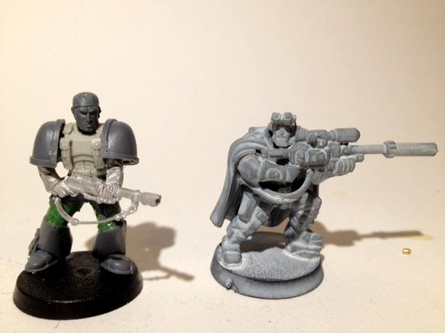 Raven Guard, Scouts, Snipers, True Scale