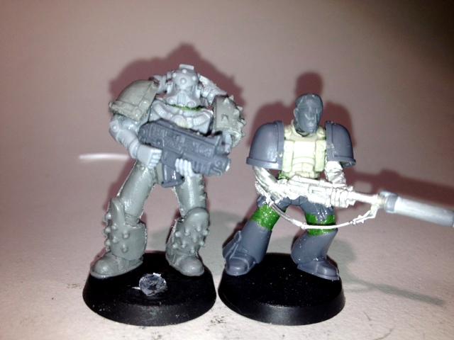 Raven Guard, Scouts, Snipers, True Scale