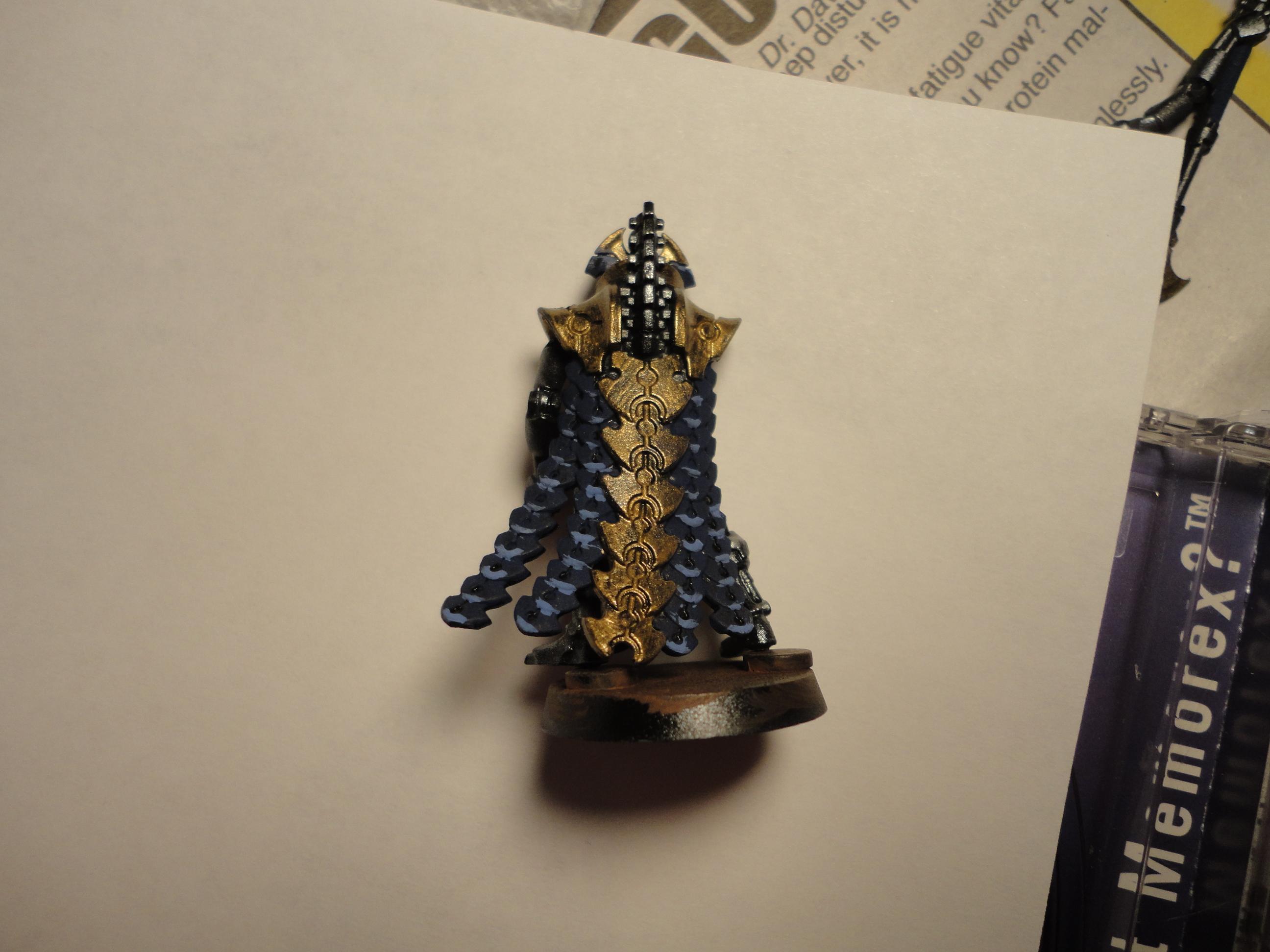 Highlighting, Necron Overlord, Necrons, Work In Progress