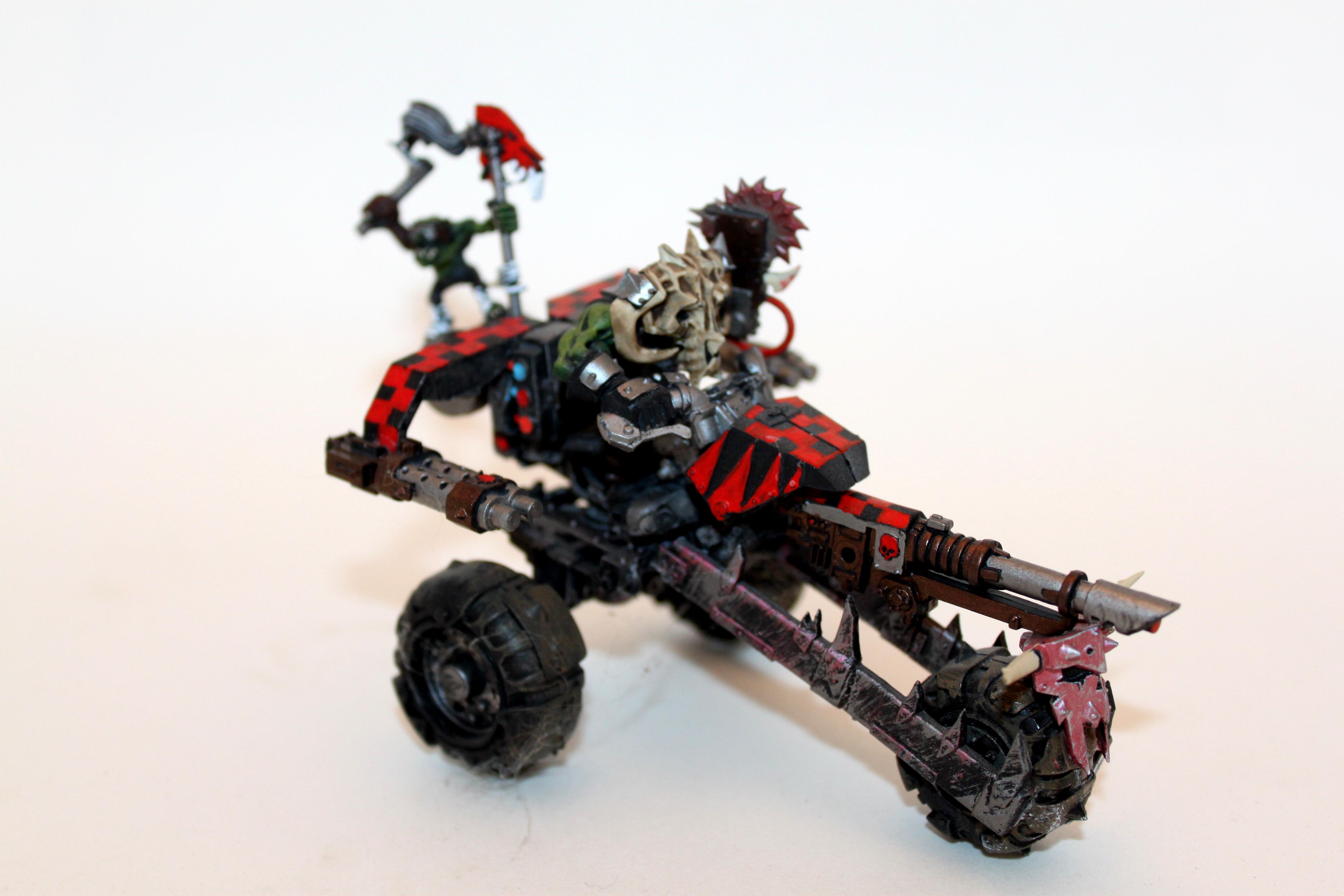 Bike, Nob, Orks, Pole, Snikrot, Wazzdakka
