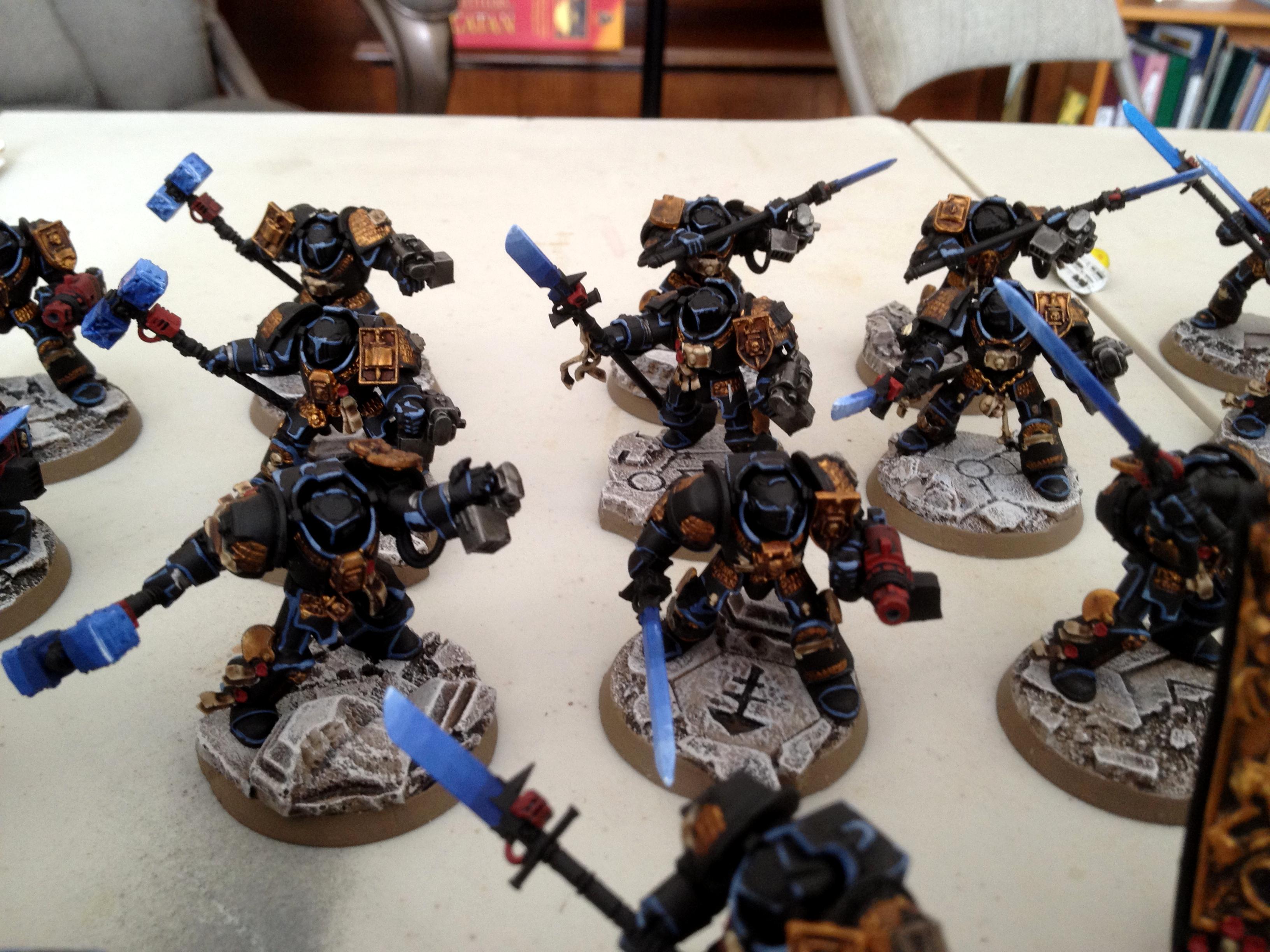 Dragonforge, Grey Knights, Resin Bases