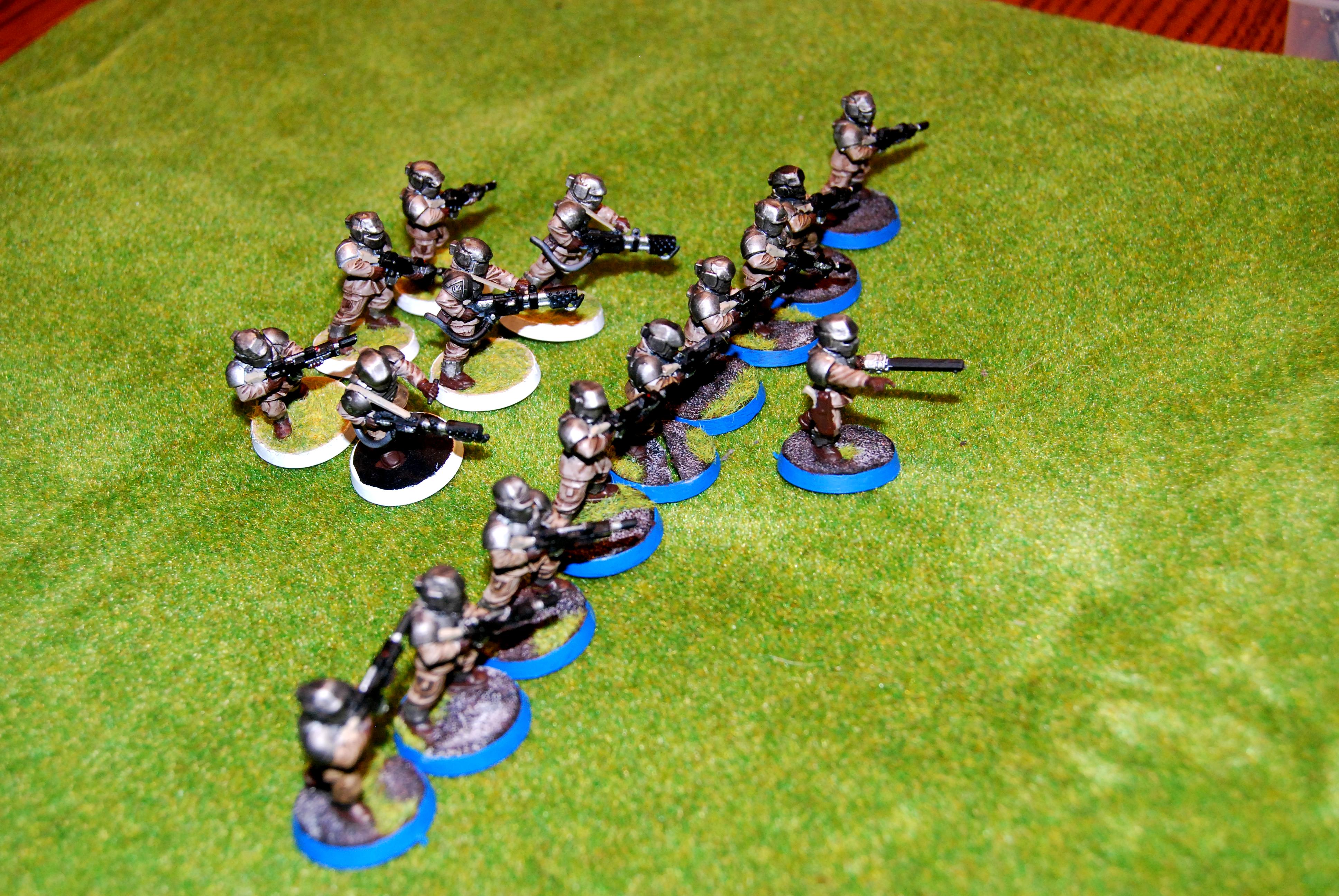Imperial Guard, shield and sword tactic