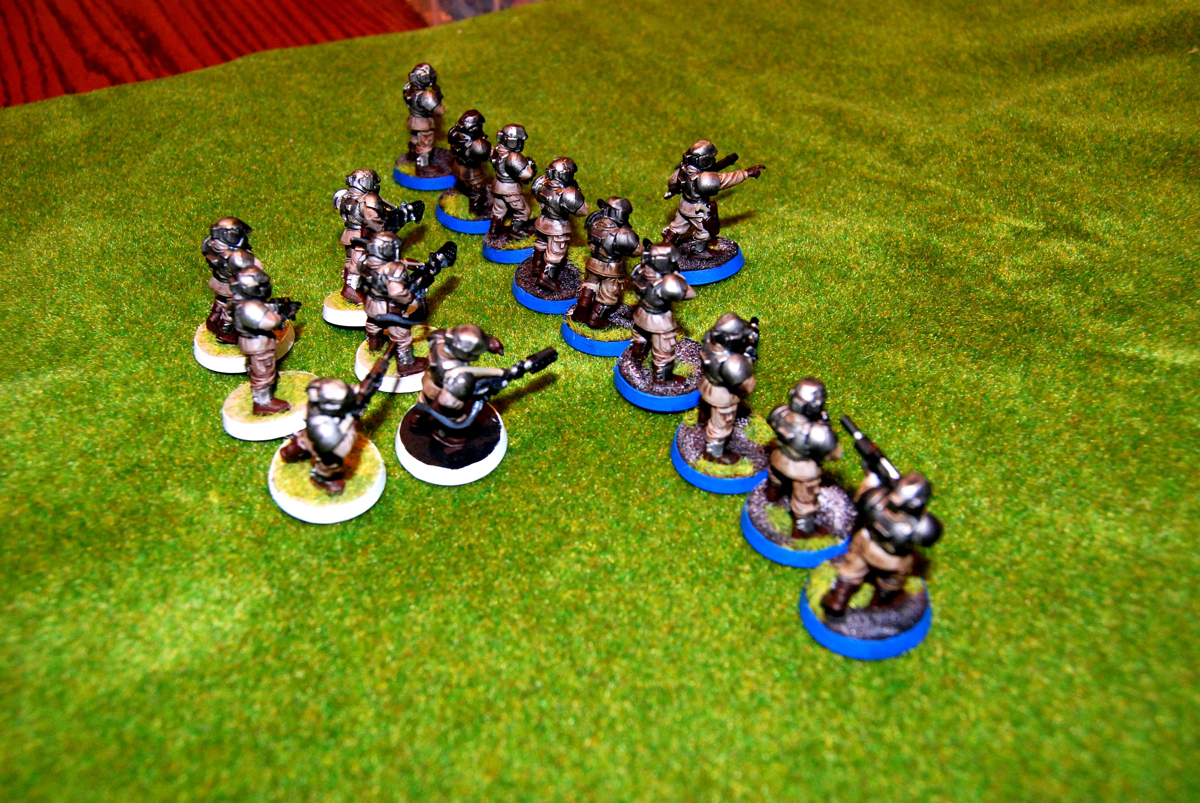 Imperial Guard, shield and sword tactic back