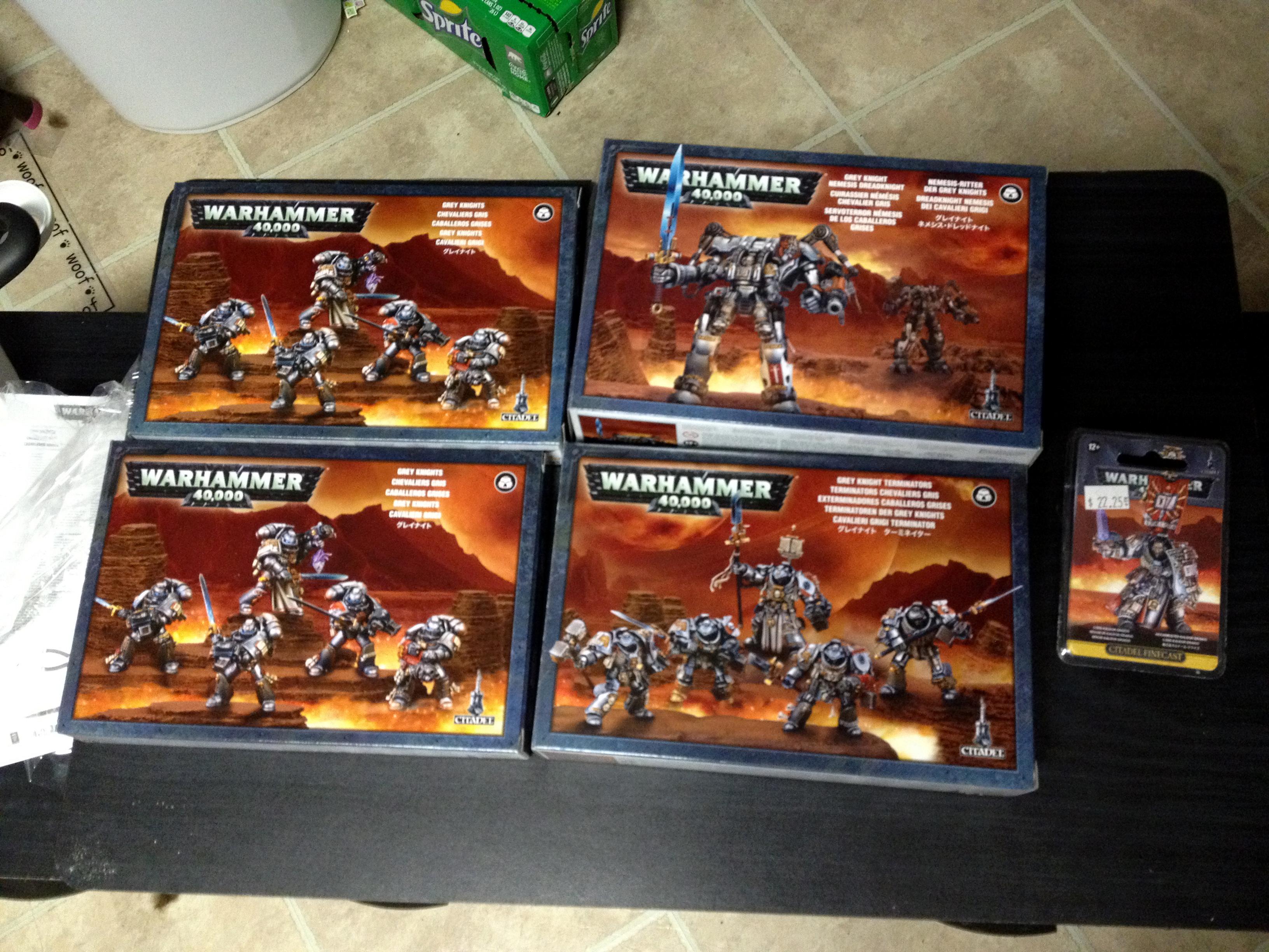 Grey Knights, Boxes