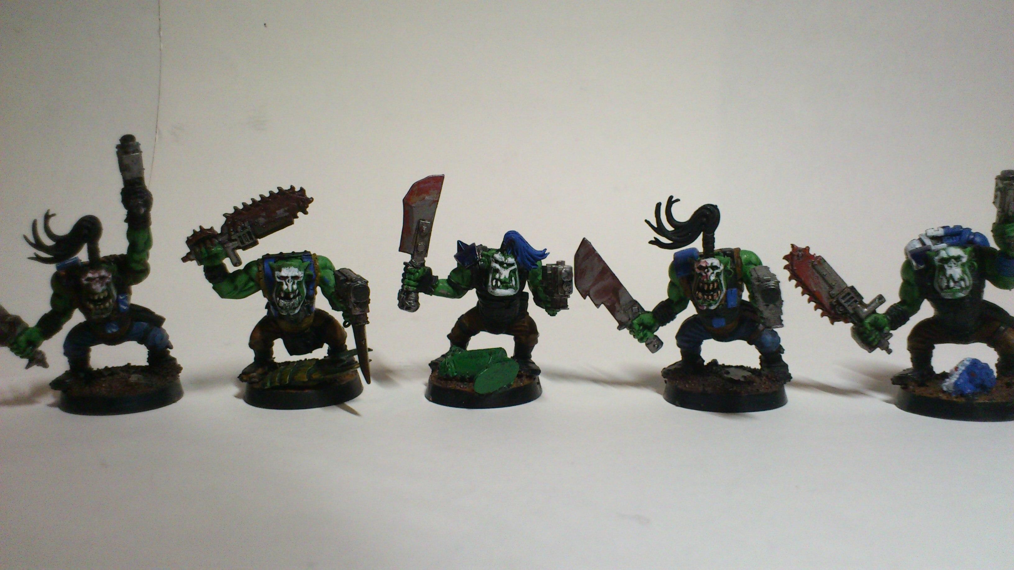 Facepaint, Orks, Warpaint