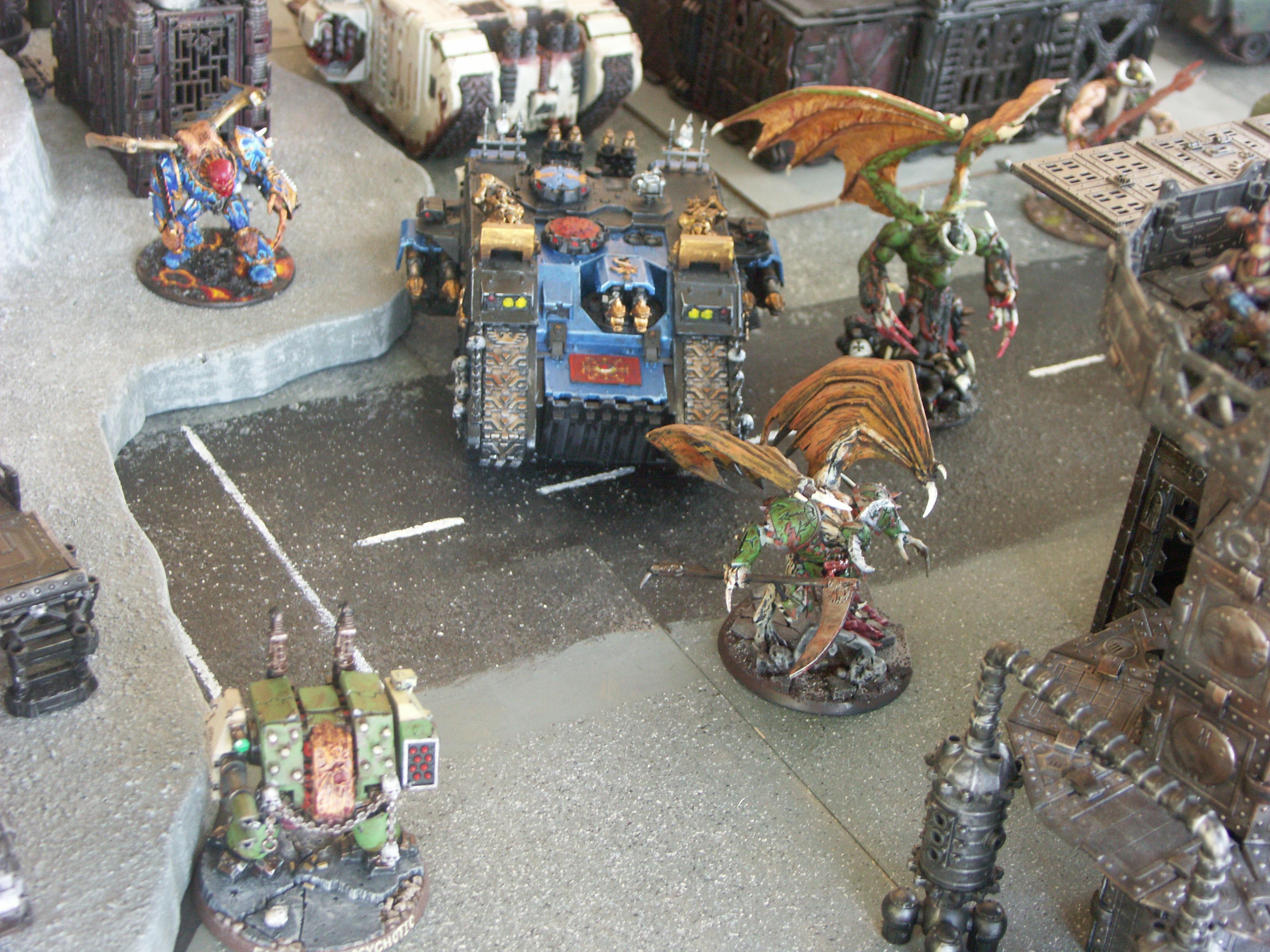 Apocalypse, Battle Report, Black Templars, Chaos, Imperial Fists, Nurgle, Planetstrike