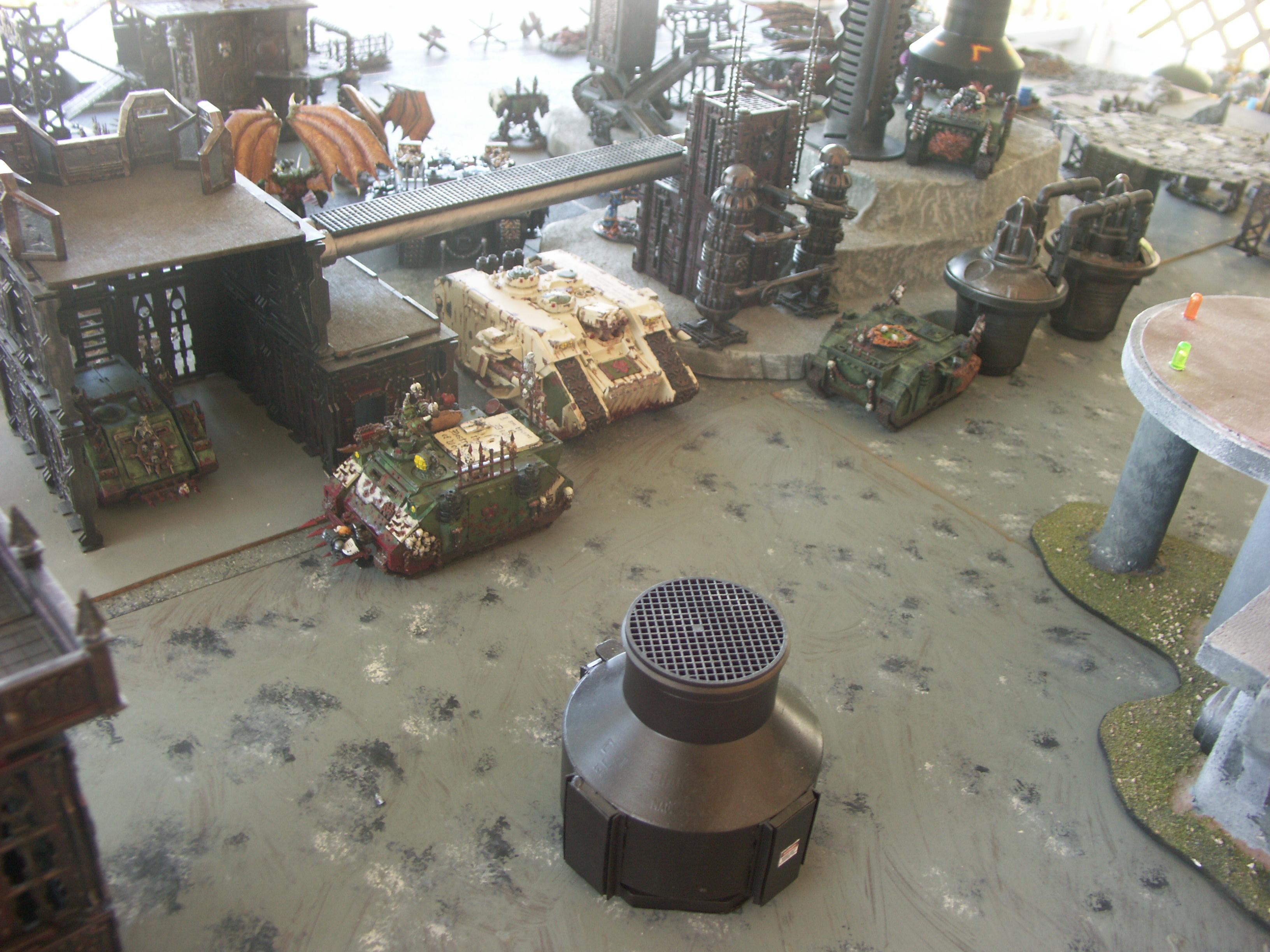 Apocalypse, Battle Report, Black Templars, Chaos, Imperial Fists, Nurgle, Planetstrike