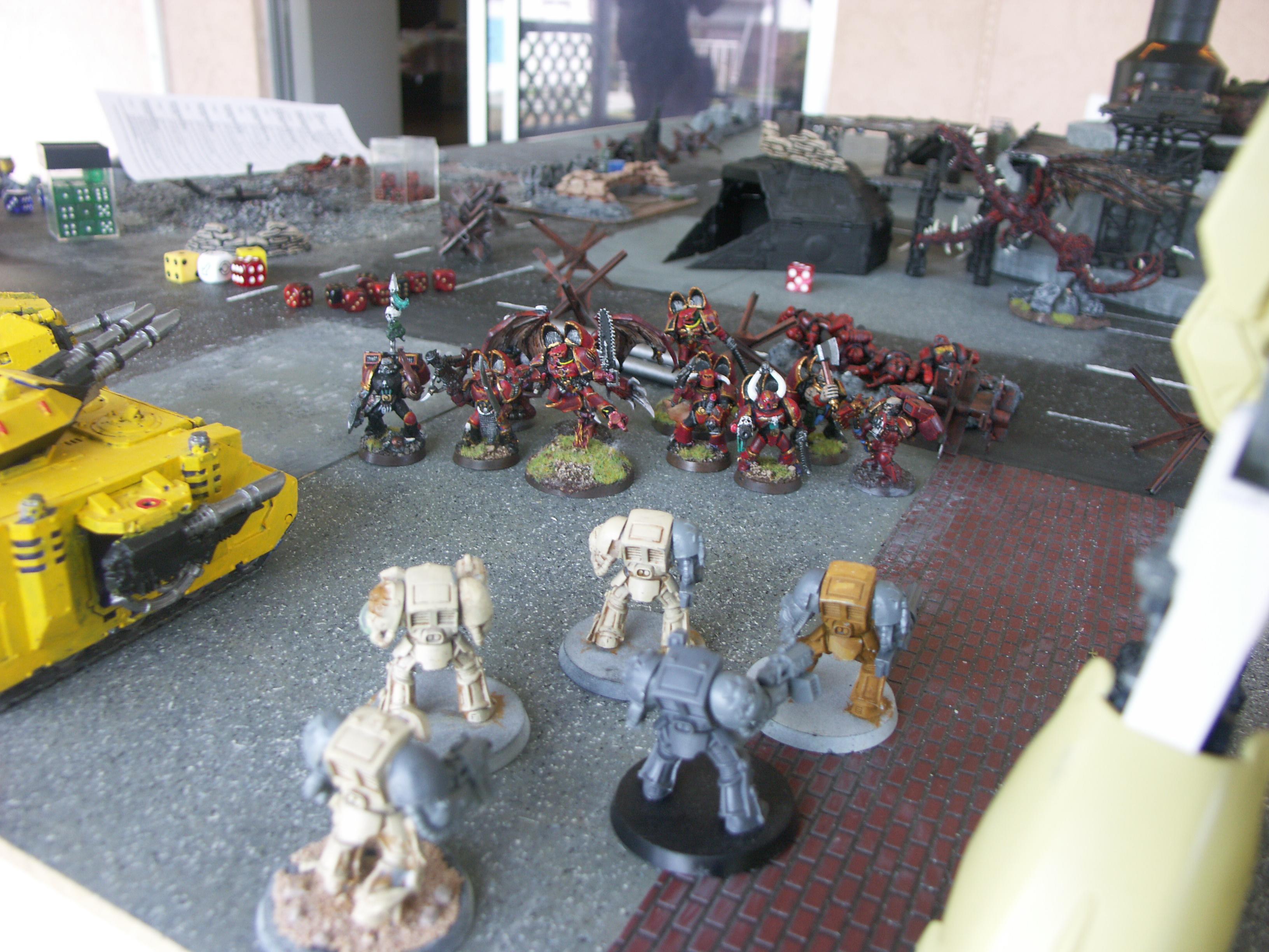 Apocalypse, Battle Report, Black Templars, Chaos, Imperial Fists, Nurgle, Planetstrike