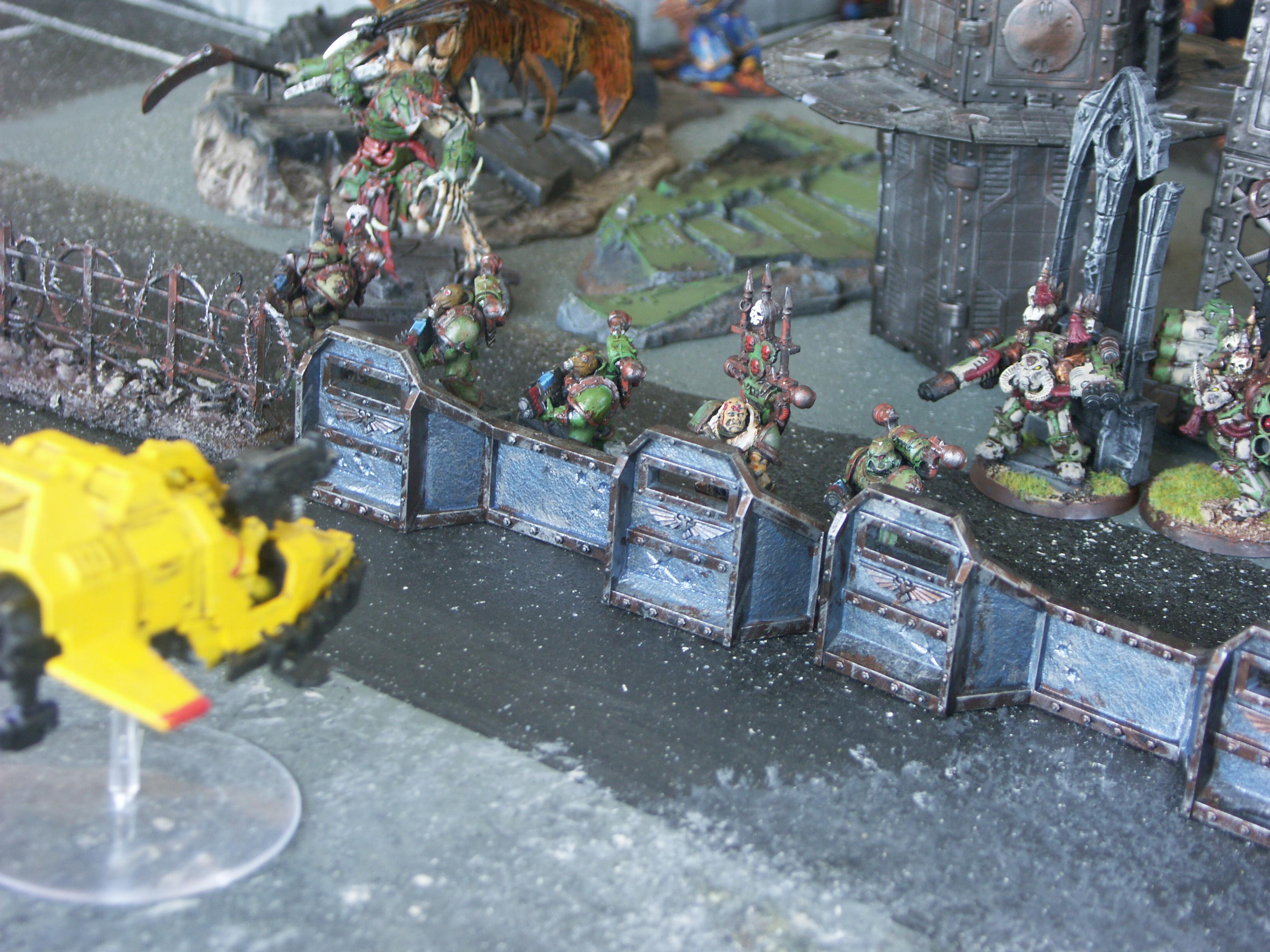 Apocalypse, Battle Report, Black Templars, Chaos, Imperial Fists, Nurgle, Planetstrike