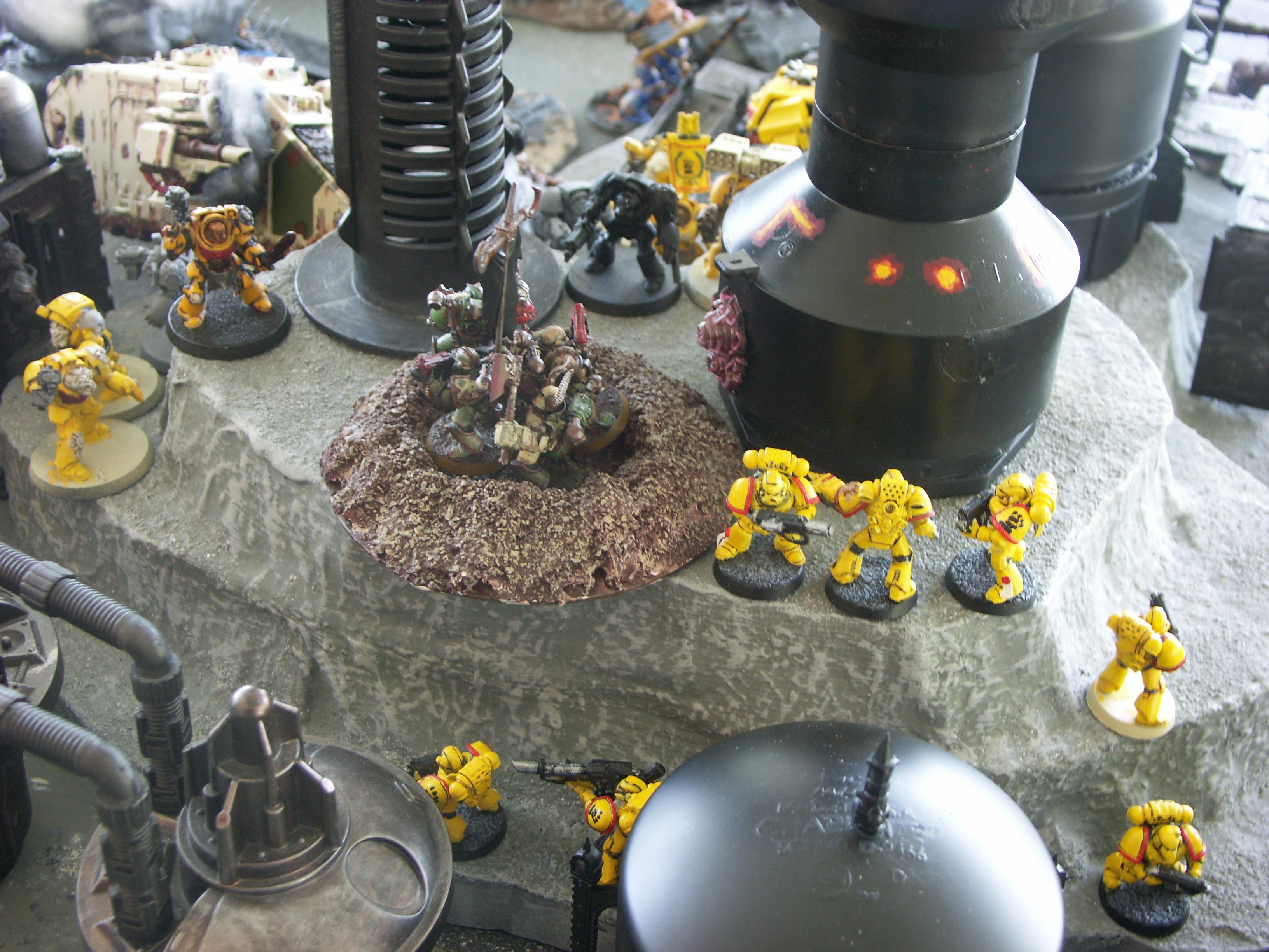 Apocalypse, Battle Report, Black Templars, Chaos, Imperial Fists, Nurgle, Planetstrike
