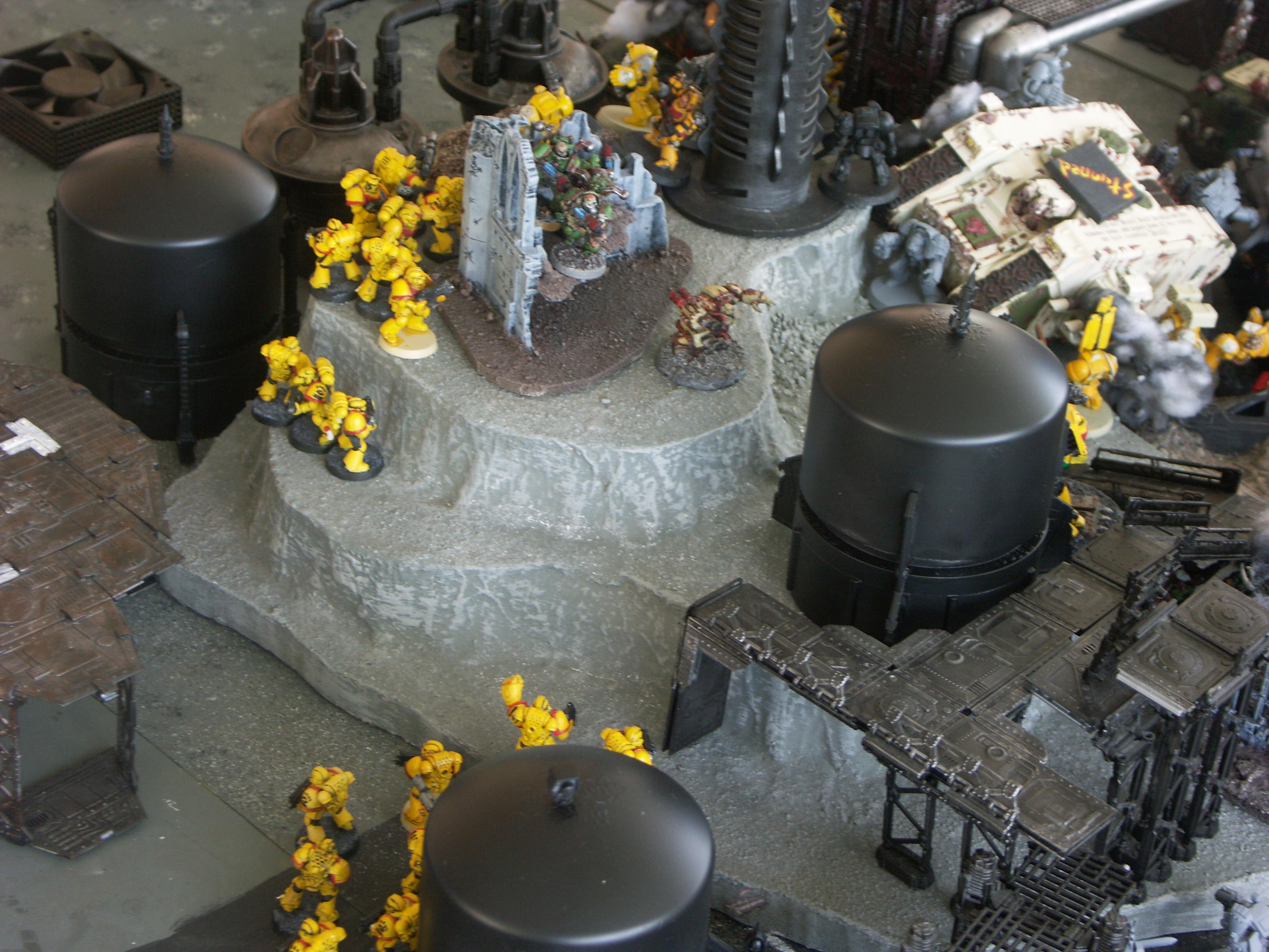 Apocalypse, Battle Report, Black Templars, Chaos, Imperial Fists, Nurgle, Planetstrike