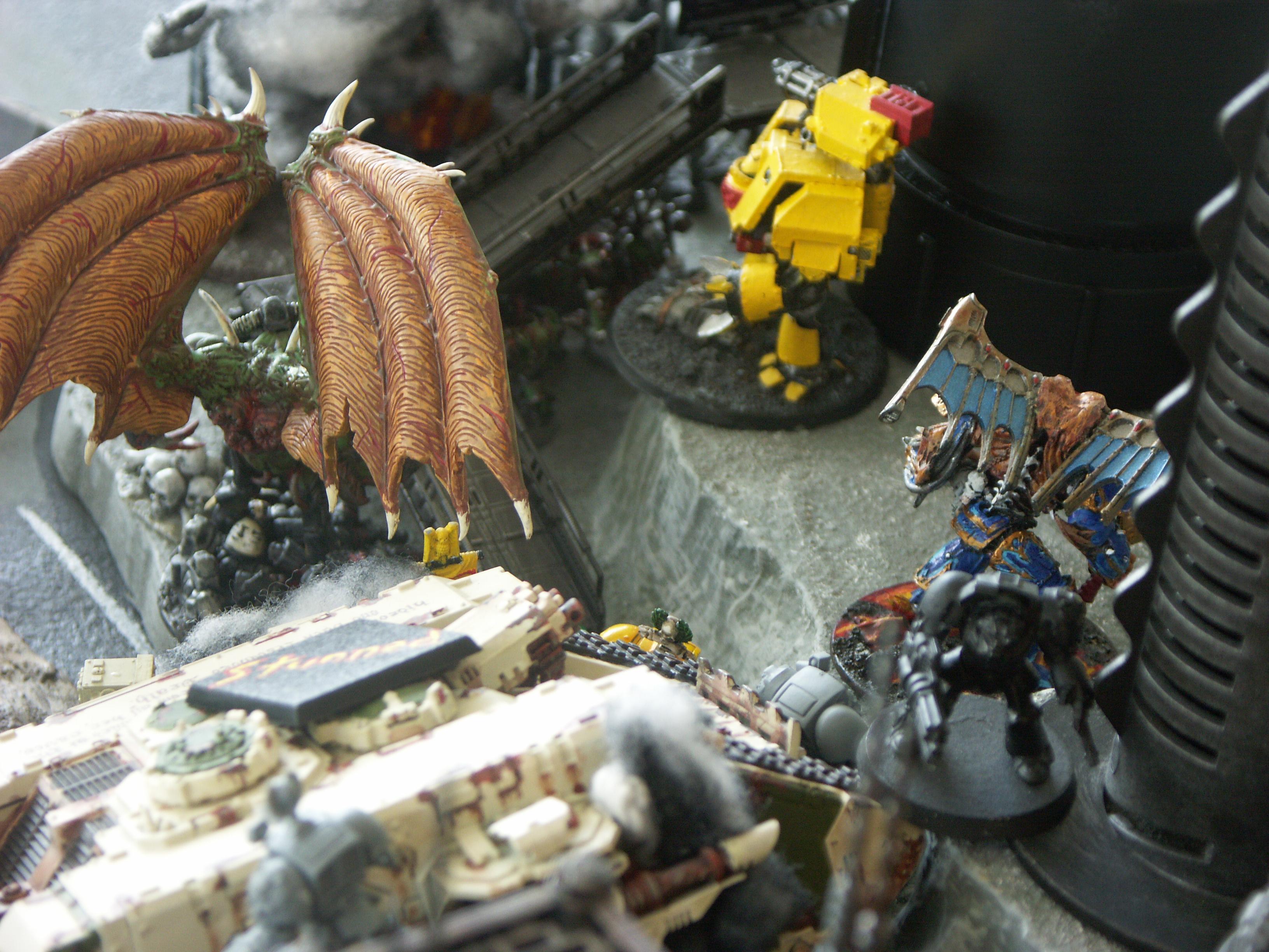 Apocalypse, Battle Report, Black Templars, Chaos, Imperial Fists, Nurgle, Planetstrike