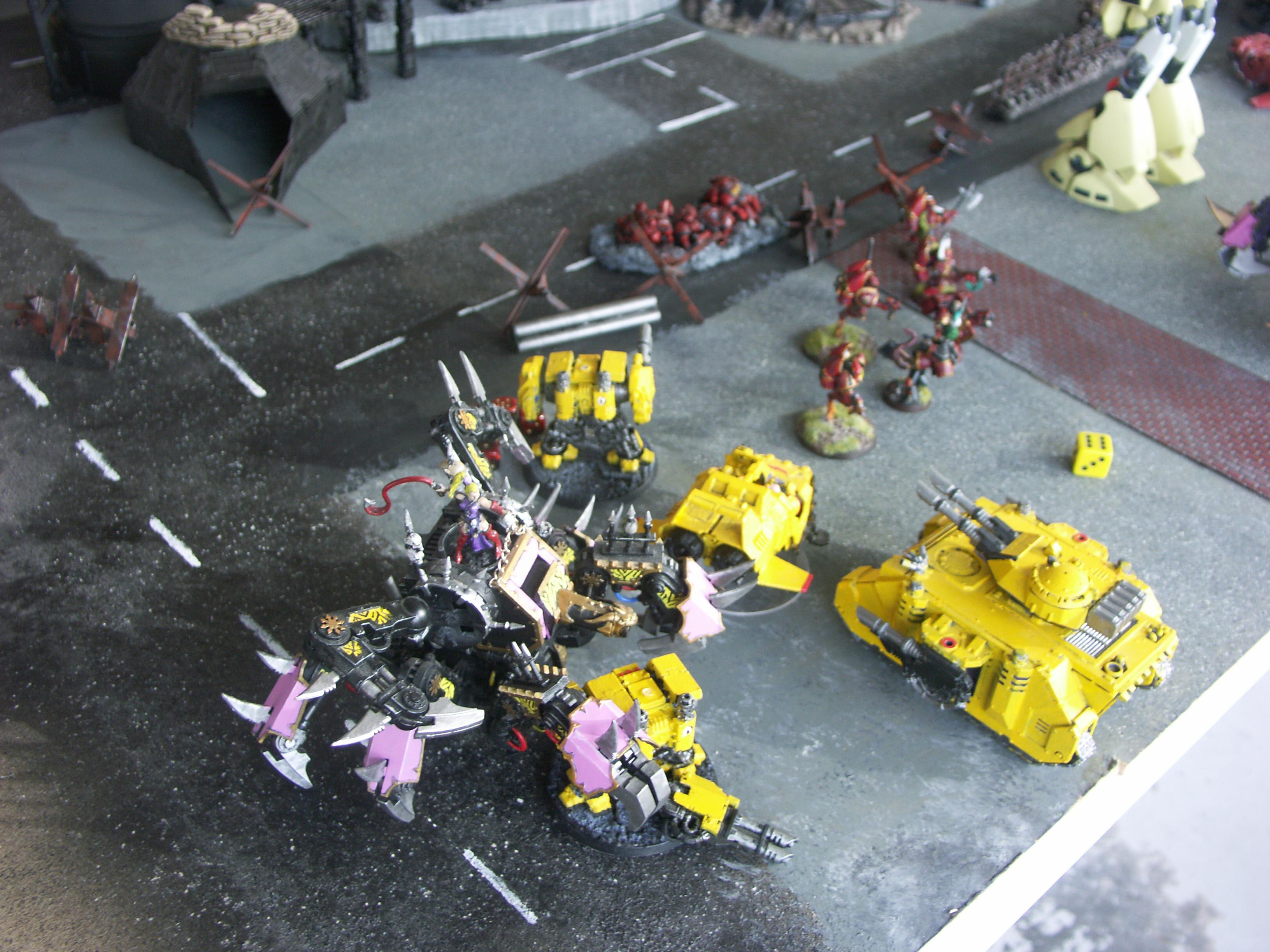 Apocalypse, Battle Report, Black Templars, Chaos, Imperial Fists, Nurgle, Planetstrike