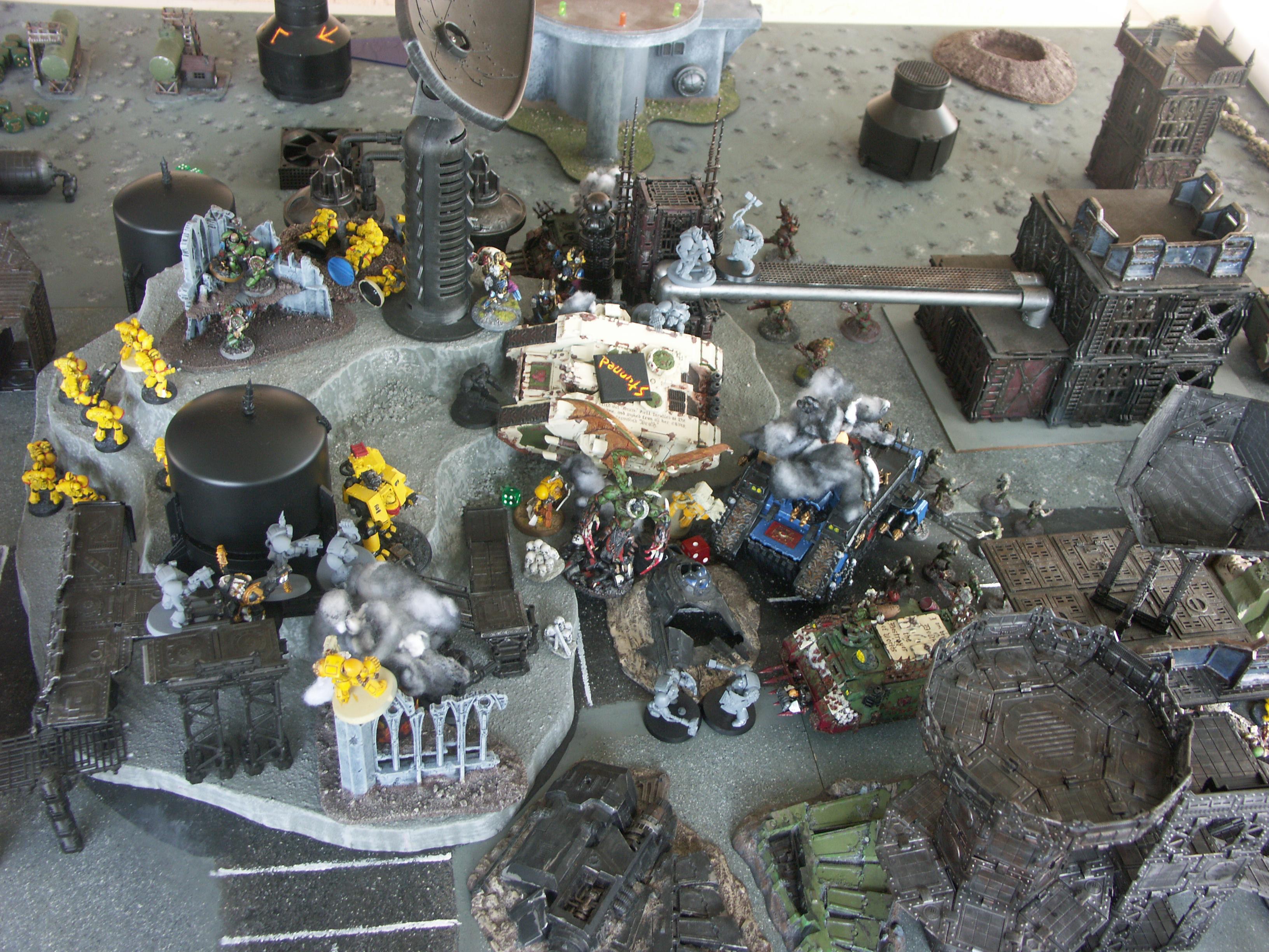 Apocalypse, Battle Report, Black Templars, Chaos, Imperial Fists, Nurgle, Planetstrike
