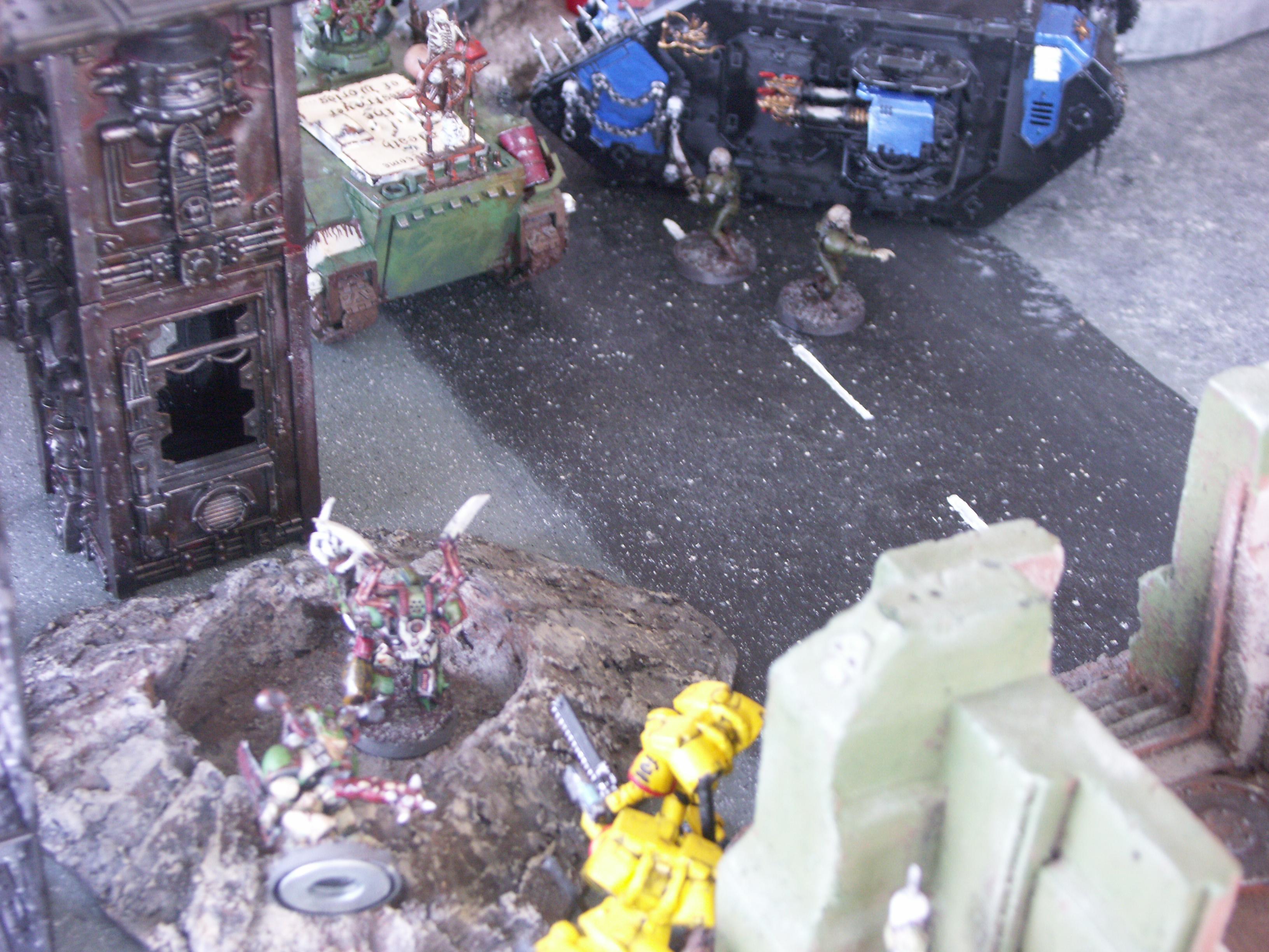 Apocalypse, Battle Report, Black Templars, Chaos, Imperial Fists, Nurgle, Planetstrike