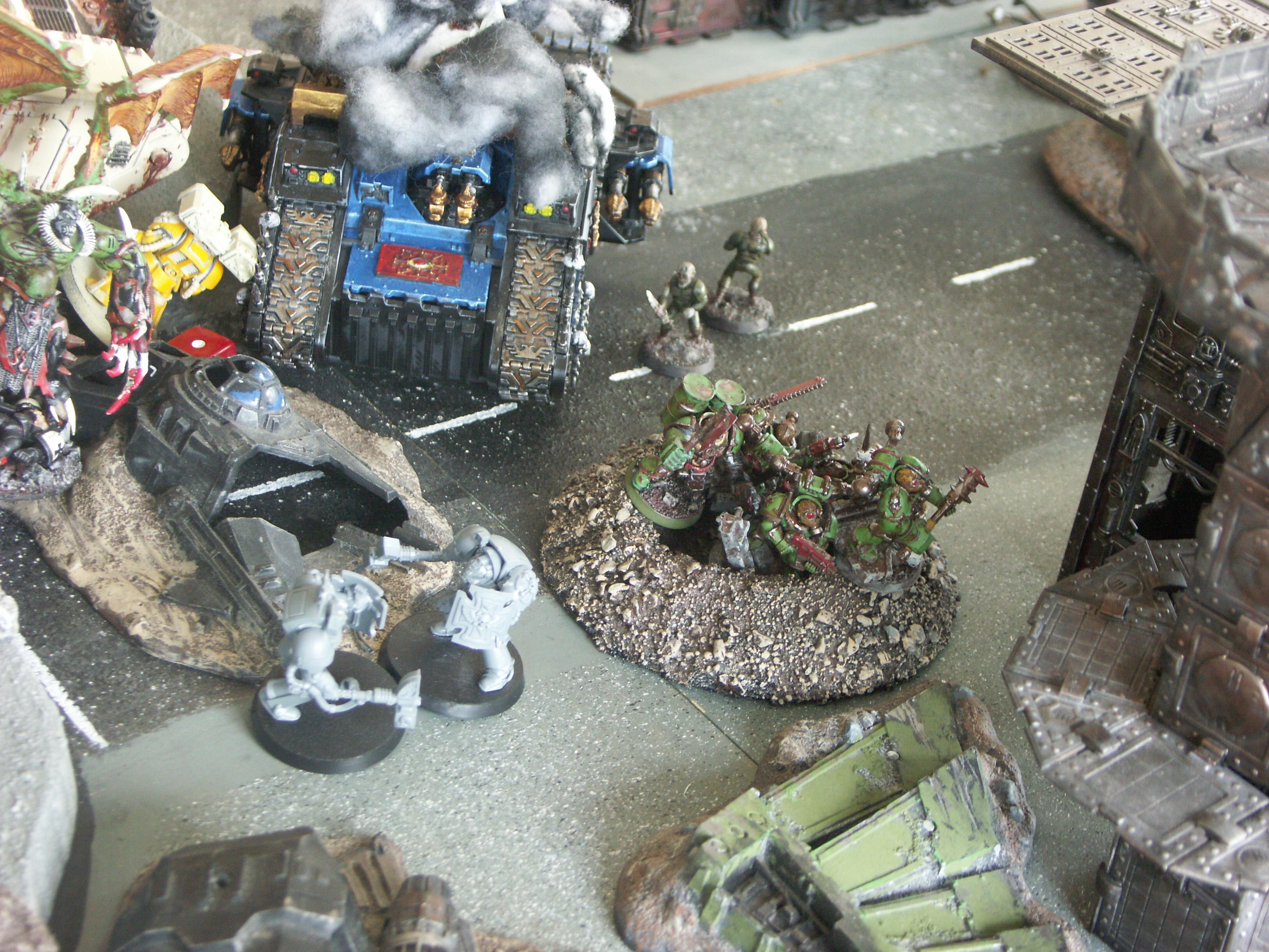 Apocalypse, Battle Report, Black Templars, Chaos, Imperial Fists, Nurgle, Planetstrike
