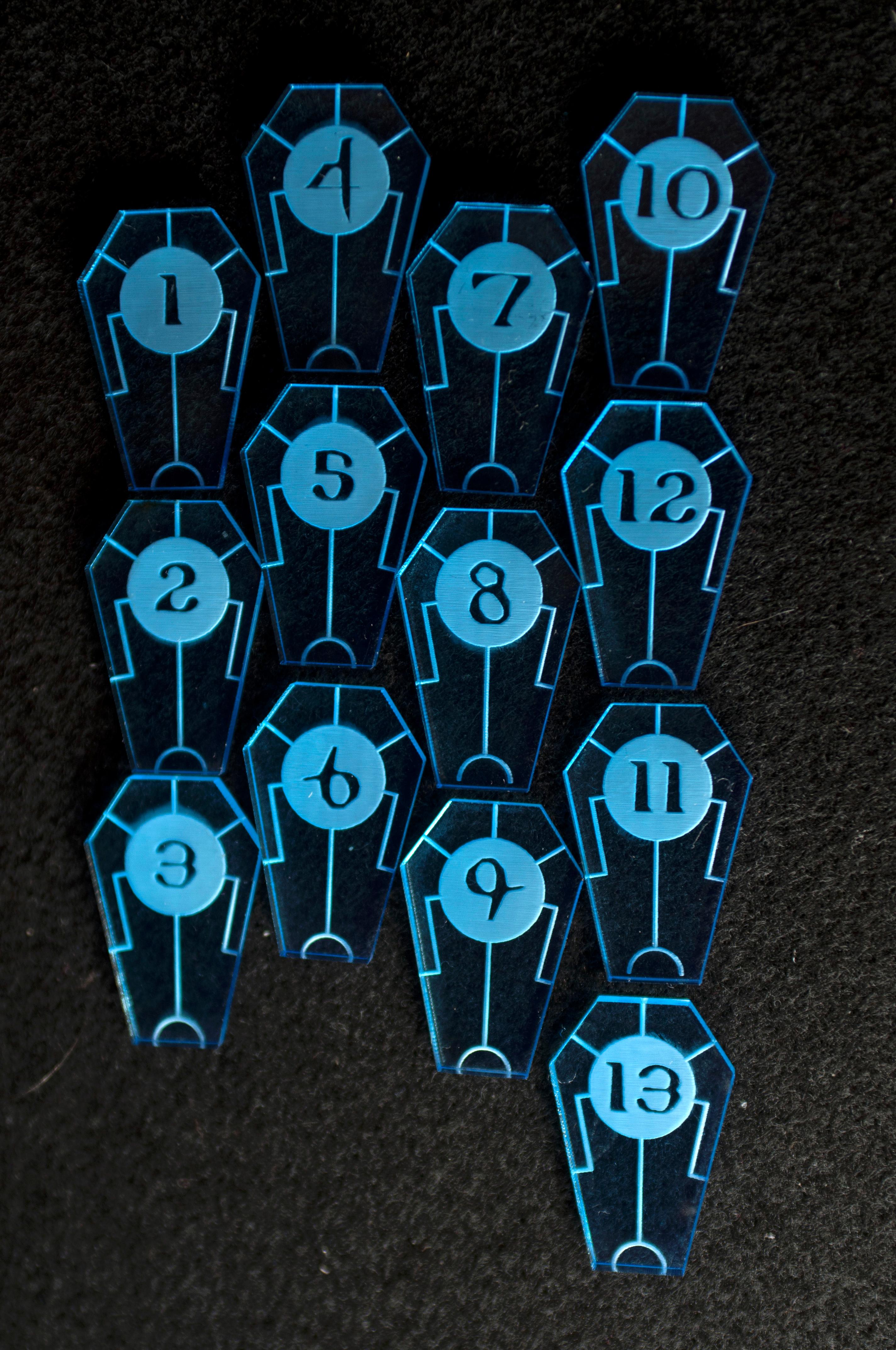 Counters, Genius Factory, Tokens